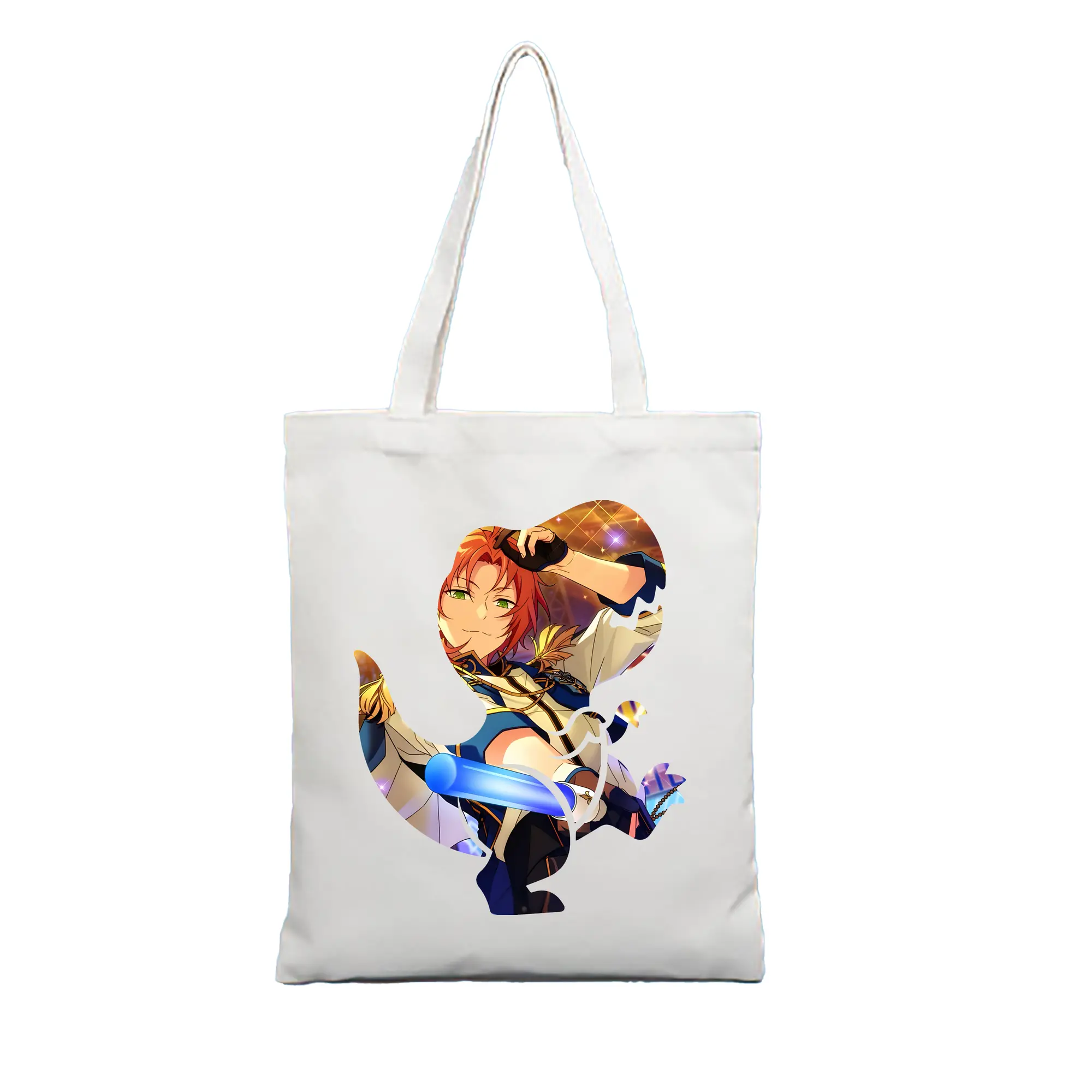 あんさん ぶる グッズ Knights 月永レオ - 縦型キャンバス手提げバッグ（トートバッグ） ・ キャンバス素材 ・ ショッピング用 ・ 軽量 丈夫 お手入れ簡単