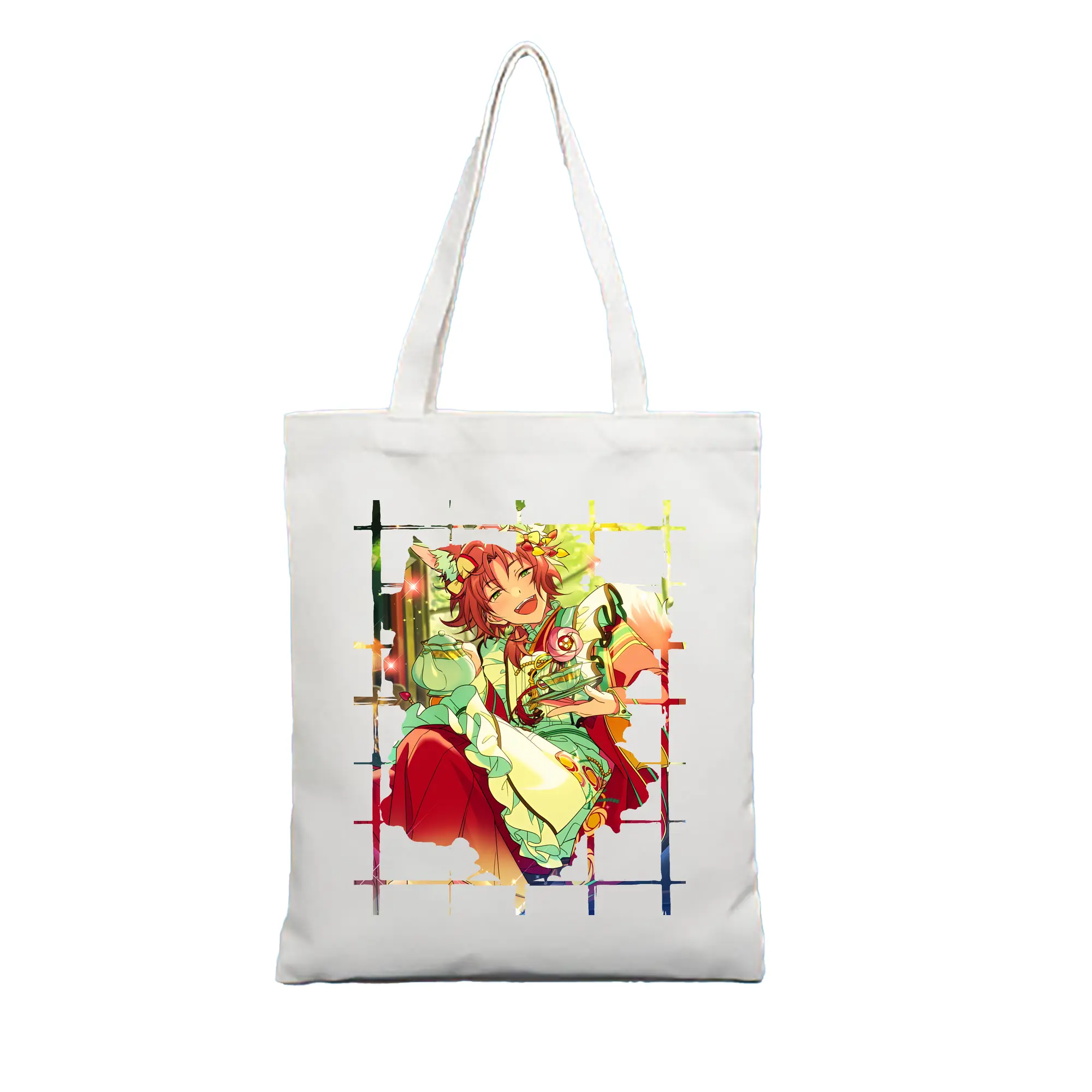 あんさん ぶる グッズ Knights 月永レオ - 縦型キャンバス手提げバッグ（トートバッグ） ・ キャンバス素材 ・ ショッピング用 ・ 軽量 丈夫 お手入れ簡単