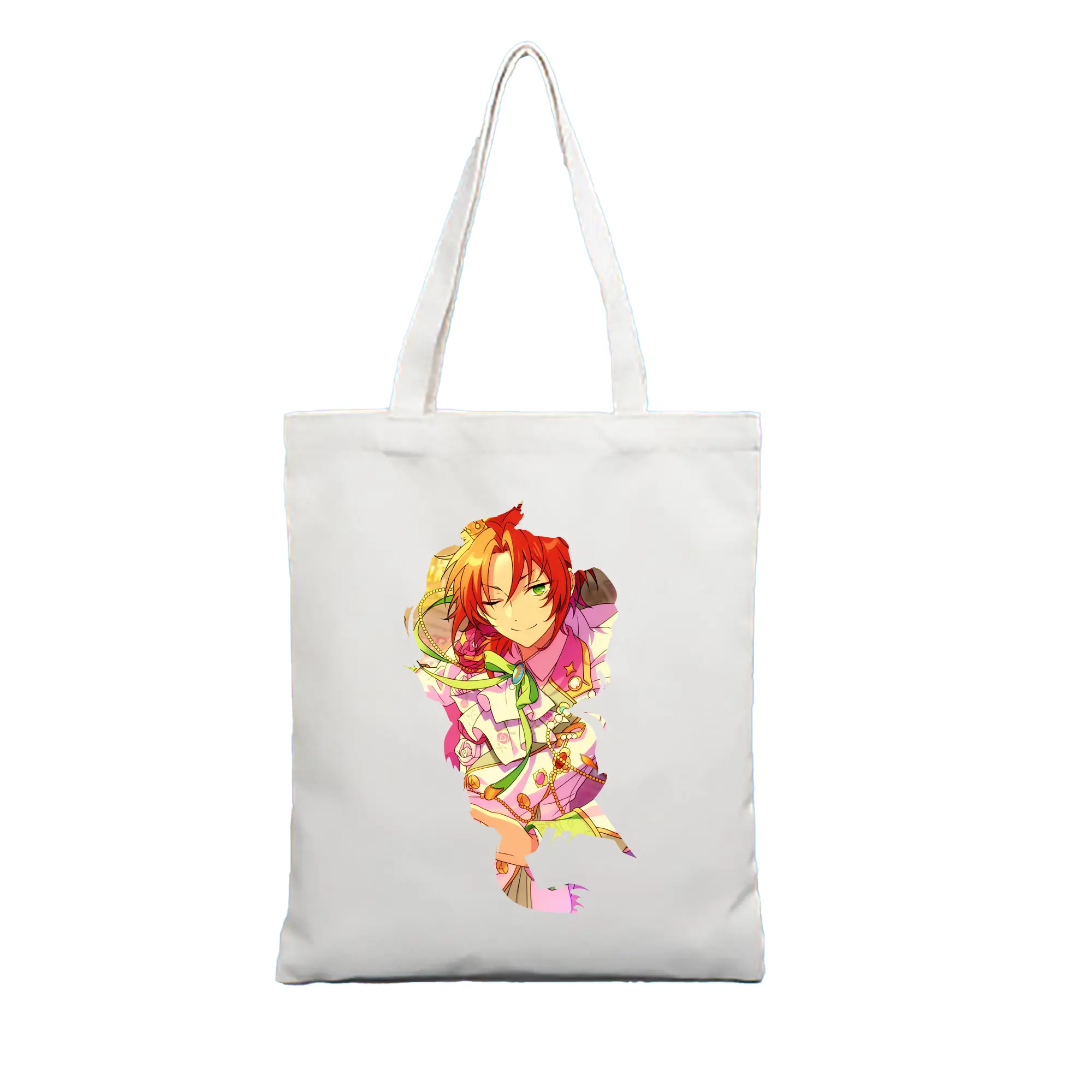 あんさん ぶる グッズ Knights 月永レオ - 縦型キャンバス手提げバッグ（トートバッグ） ・ キャンバス素材 ・ ショッピング用 ・ 軽量 丈夫 お手入れ簡単