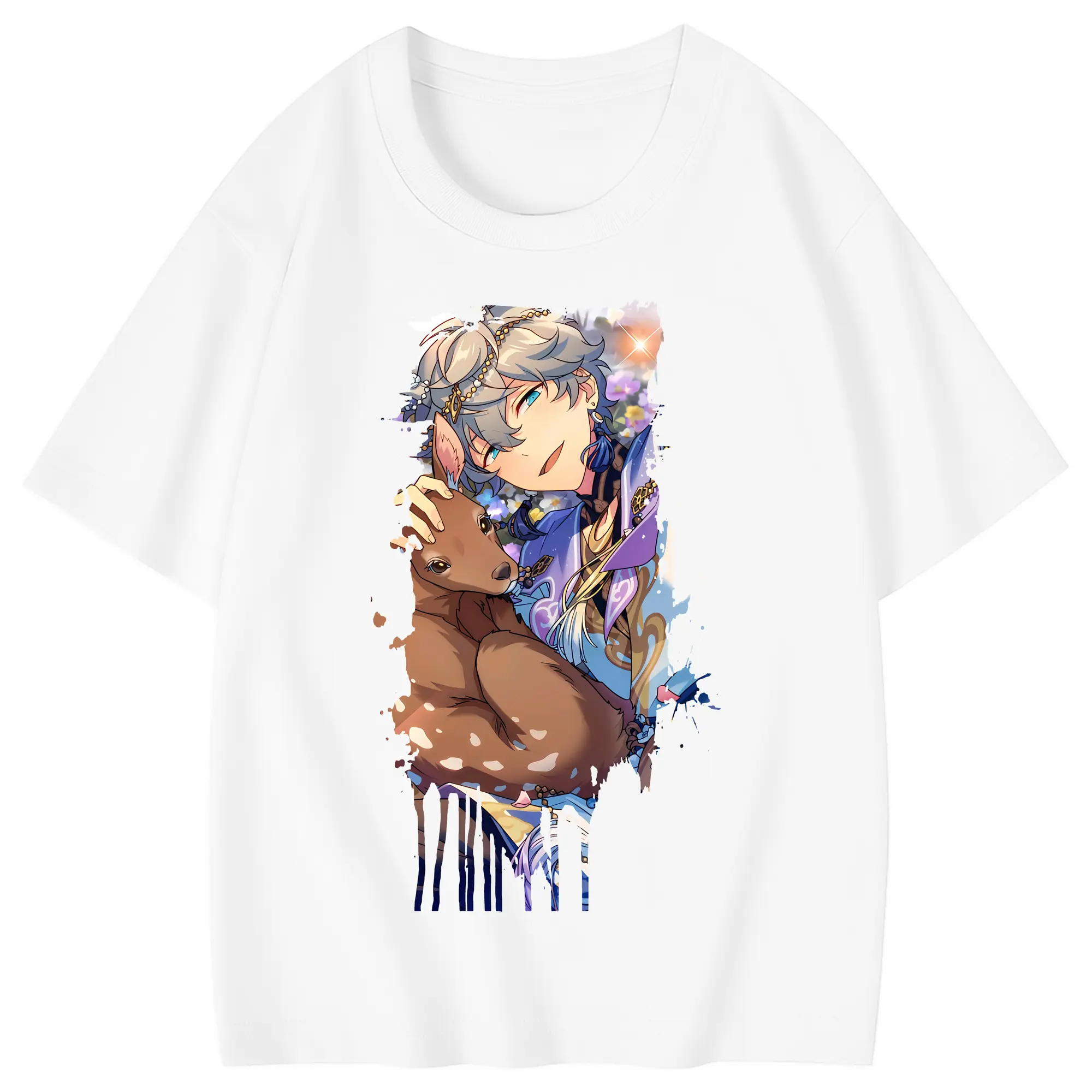 あんさん ぶる グッズ Knights 瀬名泉 - 綿100％ キッズTシャツ ・ フロントプリント ・ 快適 通気性 ・ スポーツ カジュアル 散歩用