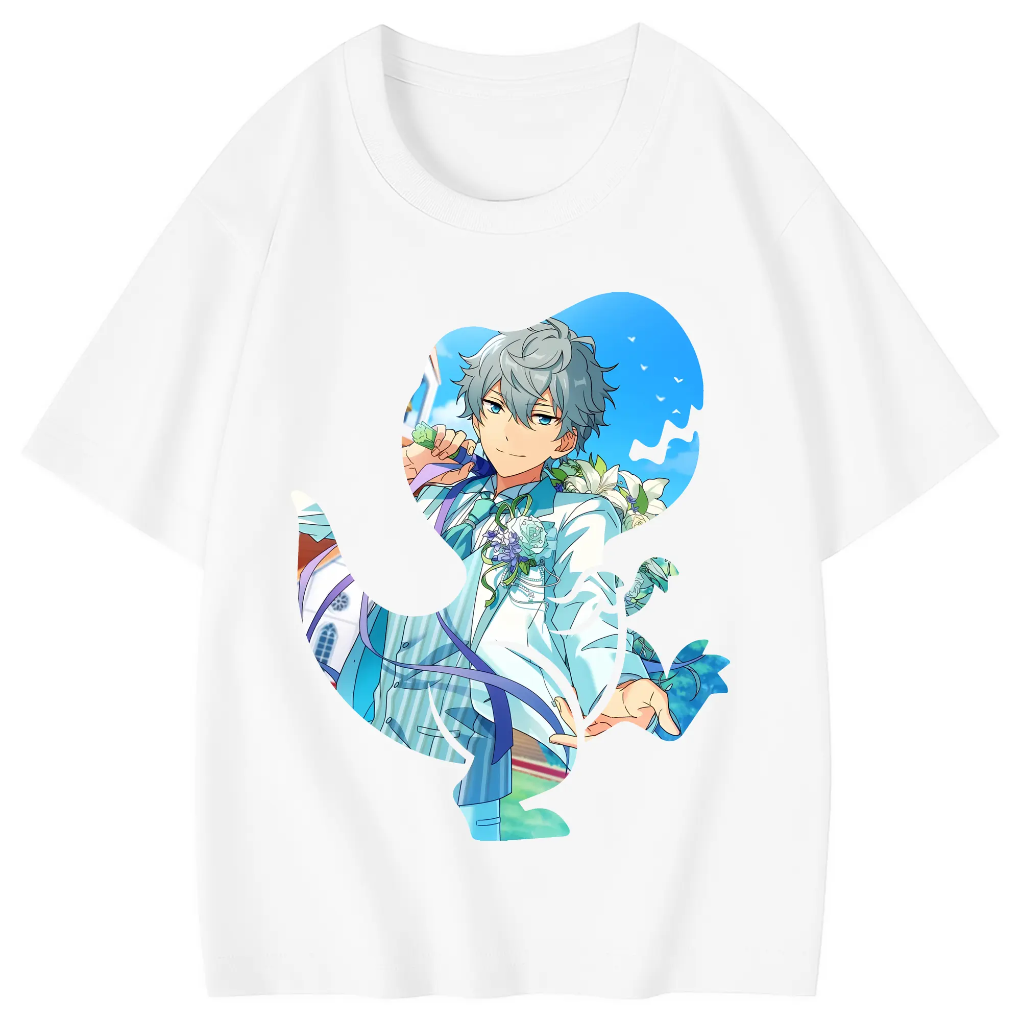 あんさん ぶる グッズ Knights 瀬名泉 - 綿100％ キッズTシャツ ・ フロントプリント ・ 快適 通気性 ・ スポーツ カジュアル 散歩用