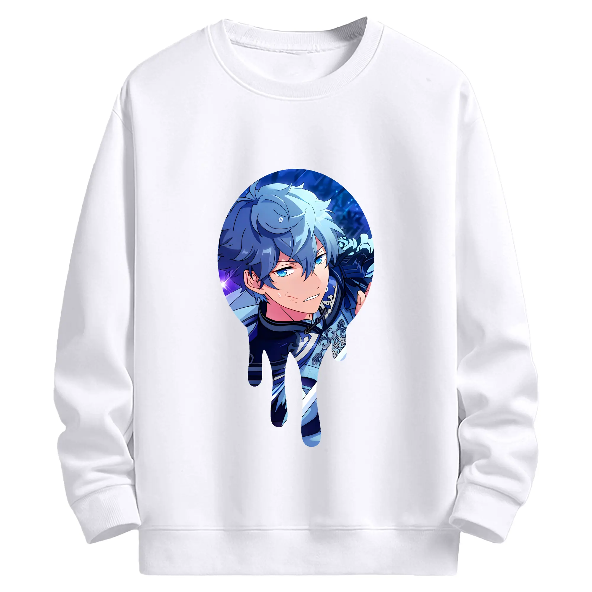 あんさん ぶる グッズ Knights 瀬名泉 - 高品質 クルーネック スウェット ・ コットン59％ ポリエステル41％ ・ ユニセックス 長袖 トレーナー ・ カジュアル デイリー スポーツ 散歩用