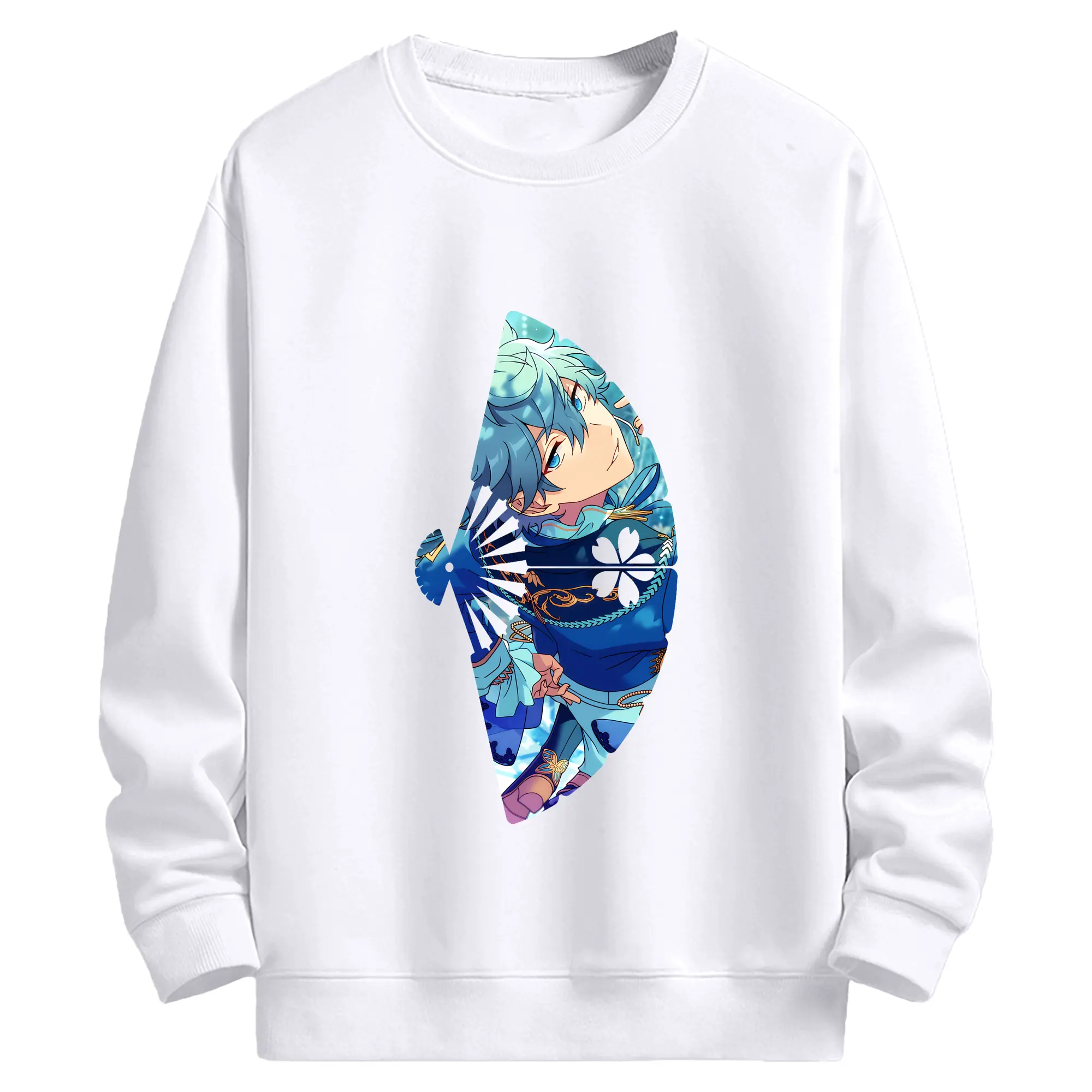 あんさん ぶる グッズ Knights 瀬名泉 - 高品質 クルーネック スウェット ・ コットン59％ ポリエステル41％ ・ ユニセックス 長袖 トレーナー ・ カジュアル デイリー スポーツ 散歩用