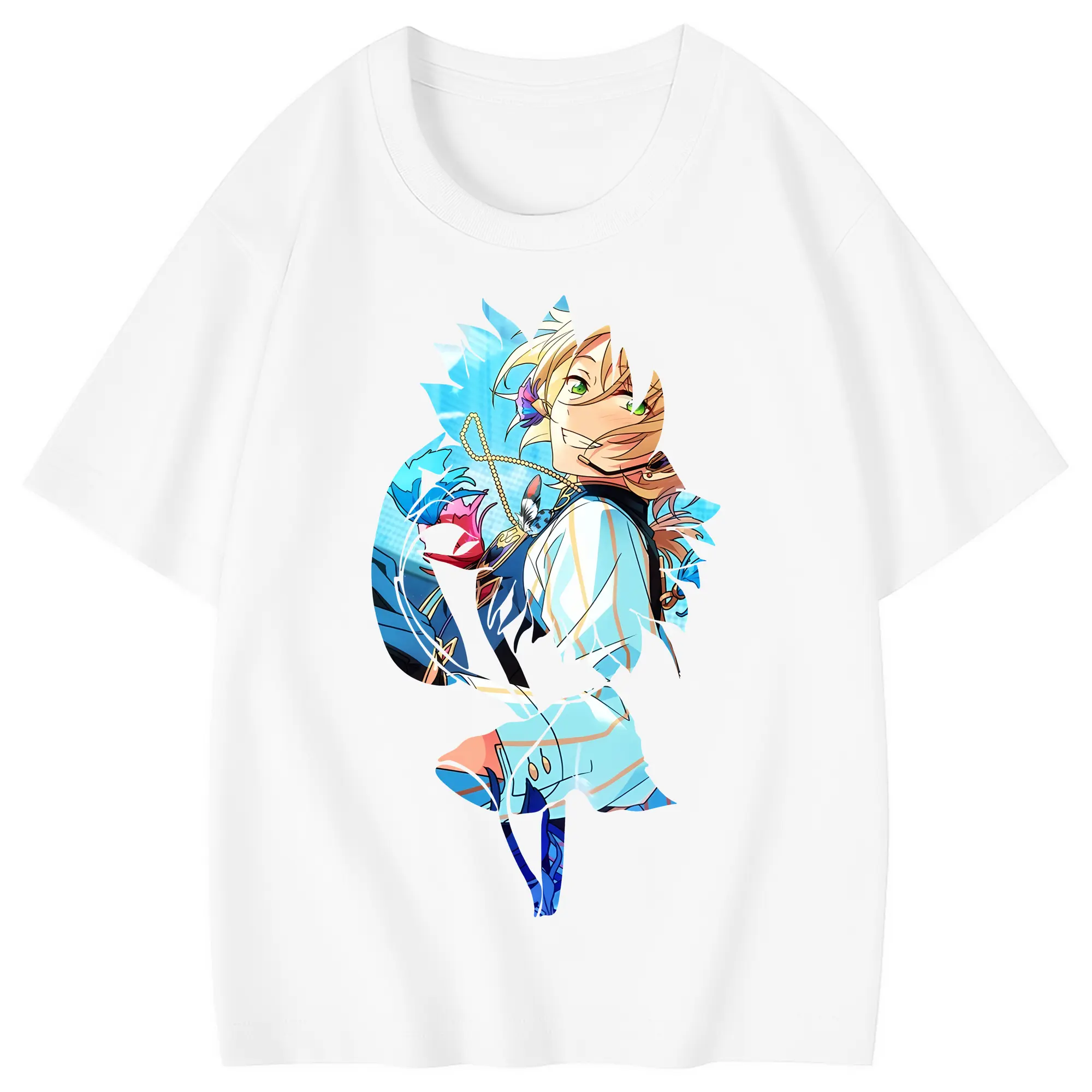 あんさん ぶる グッズ fine 天祥院英智 - 綿100％ キッズTシャツ ・ フロントプリント ・ 快適 通気性 ・ スポーツ カジュアル 散歩用