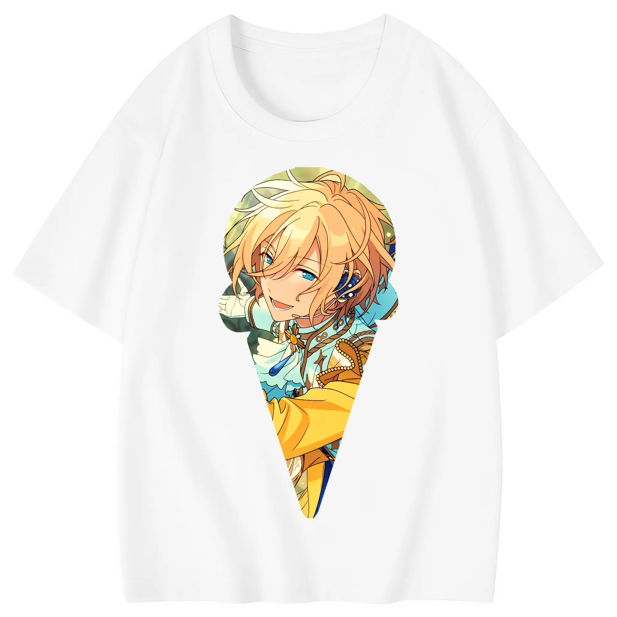 あんさん ぶる グッズ fine 天祥院英智 - 綿100％ キッズTシャツ ・ フロントプリント ・ 快適 通気性 ・ スポーツ カジュアル 散歩用