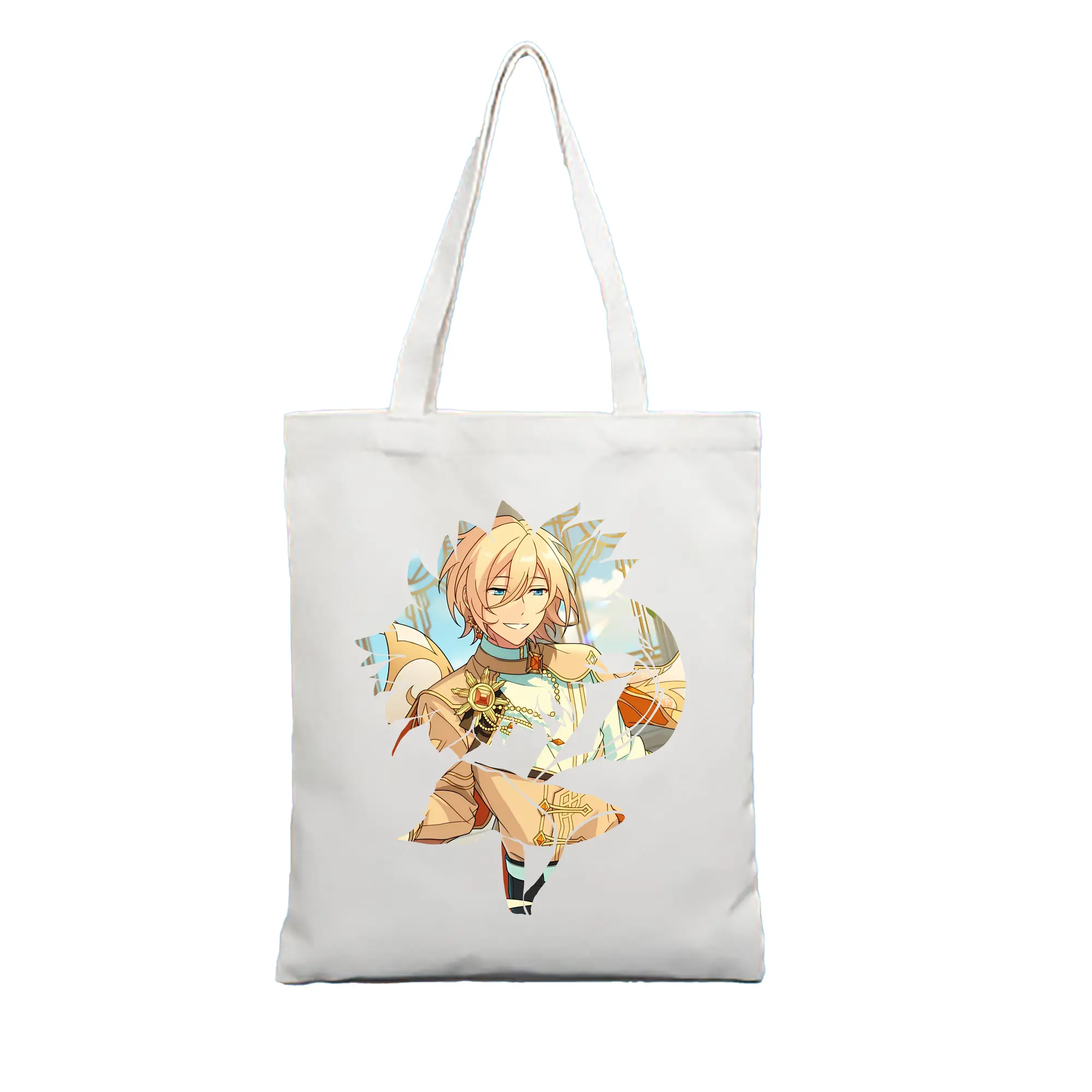 あんさん ぶる グッズ fine 天祥院英智 - 縦型キャンバス手提げバッグ（トートバッグ） ・ キャンバス素材 ・ ショッピング用 ・ 軽量 丈夫 お手入れ簡単