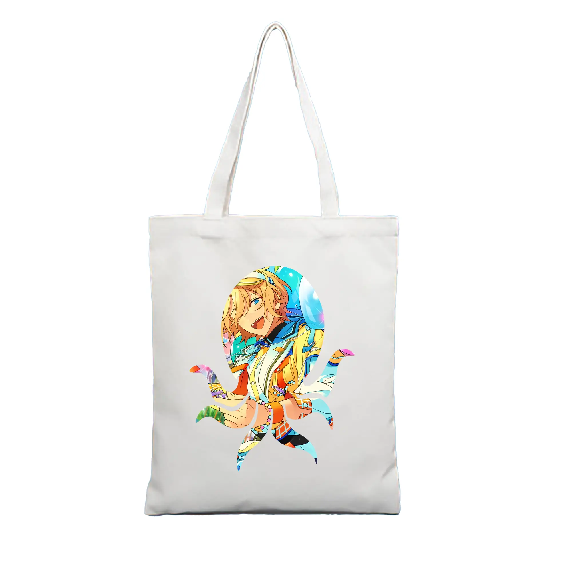 あんさん ぶる グッズ fine 天祥院英智 - 縦型キャンバス手提げバッグ（トートバッグ） ・ キャンバス素材 ・ ショッピング用 ・ 軽量 丈夫 お手入れ簡単