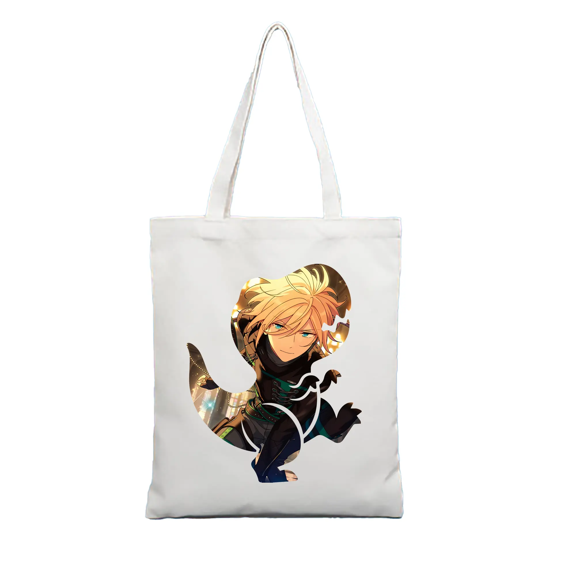 あんさん ぶる グッズ fine 天祥院英智 - 縦型キャンバス手提げバッグ（トートバッグ） ・ キャンバス素材 ・ ショッピング用 ・ 軽量 丈夫 お手入れ簡単