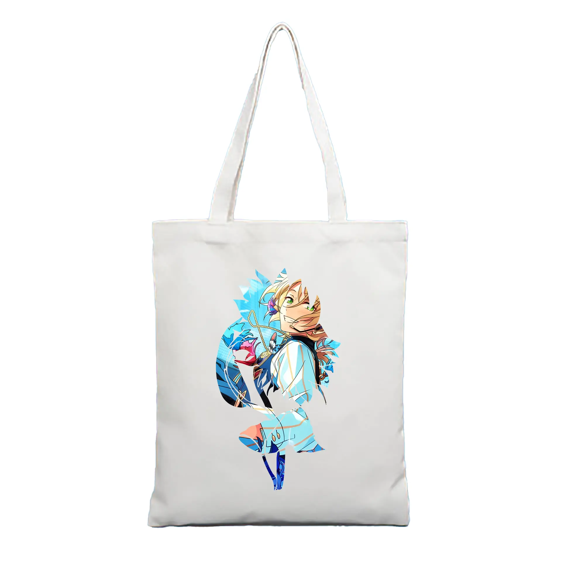 あんさん ぶる グッズ fine 天祥院英智 - 縦型キャンバス手提げバッグ（トートバッグ） ・ キャンバス素材 ・ ショッピング用 ・ 軽量 丈夫 お手入れ簡単