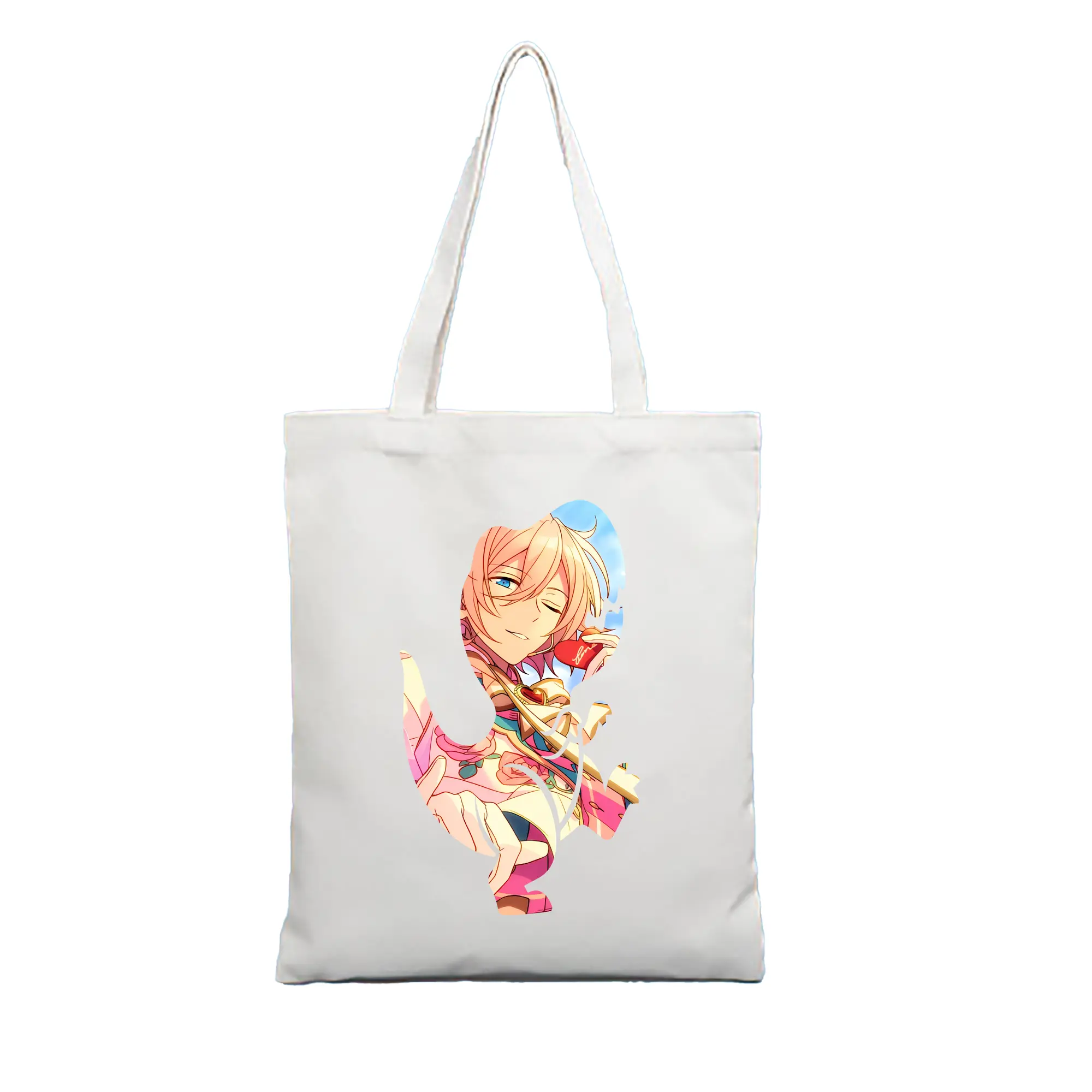 あんさん ぶる グッズ fine 天祥院英智 - 縦型キャンバス手提げバッグ（トートバッグ） ・ キャンバス素材 ・ ショッピング用 ・ 軽量 丈夫 お手入れ簡単