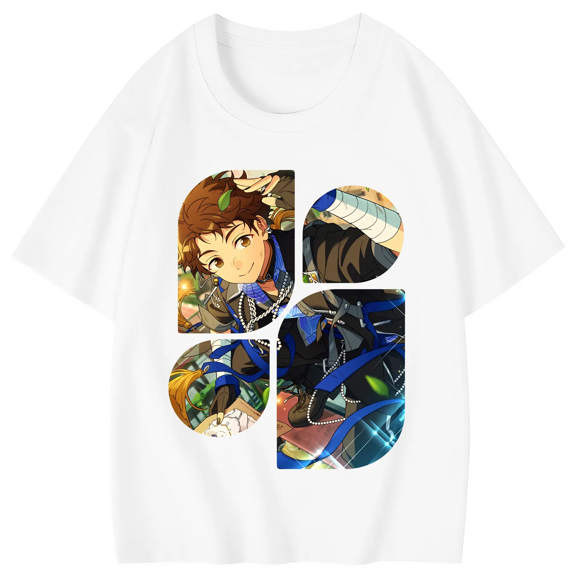 あんさん ぶる グッズ fine 伏見弓弦 - 綿100％ キッズTシャツ ・ フロントプリント ・ 快適 通気性 ・ スポーツ カジュアル 散歩用