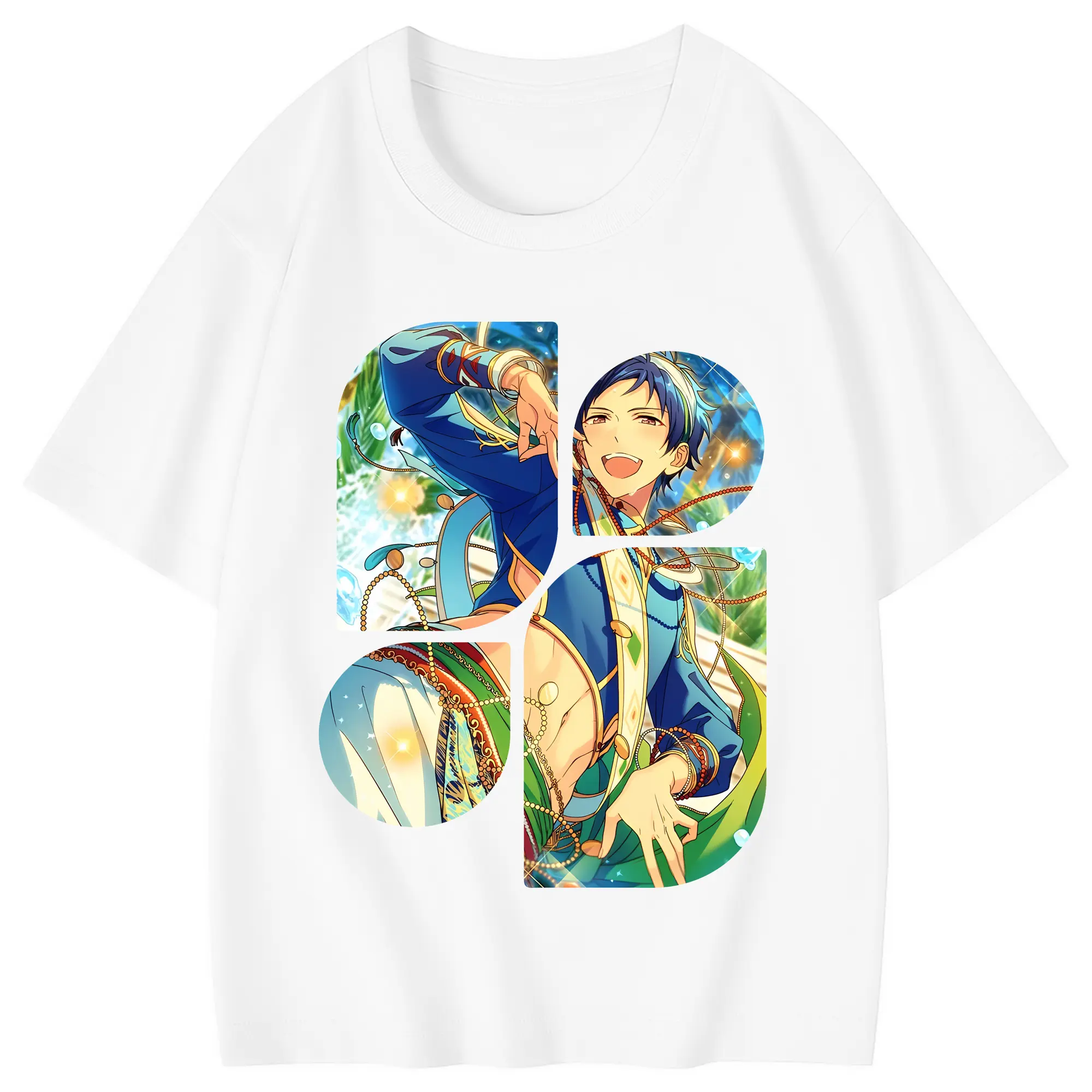 あんさん ぶる グッズ fine 伏見弓弦 - 綿100％ キッズTシャツ ・ フロントプリント ・ 快適 通気性 ・ スポーツ カジュアル 散歩用