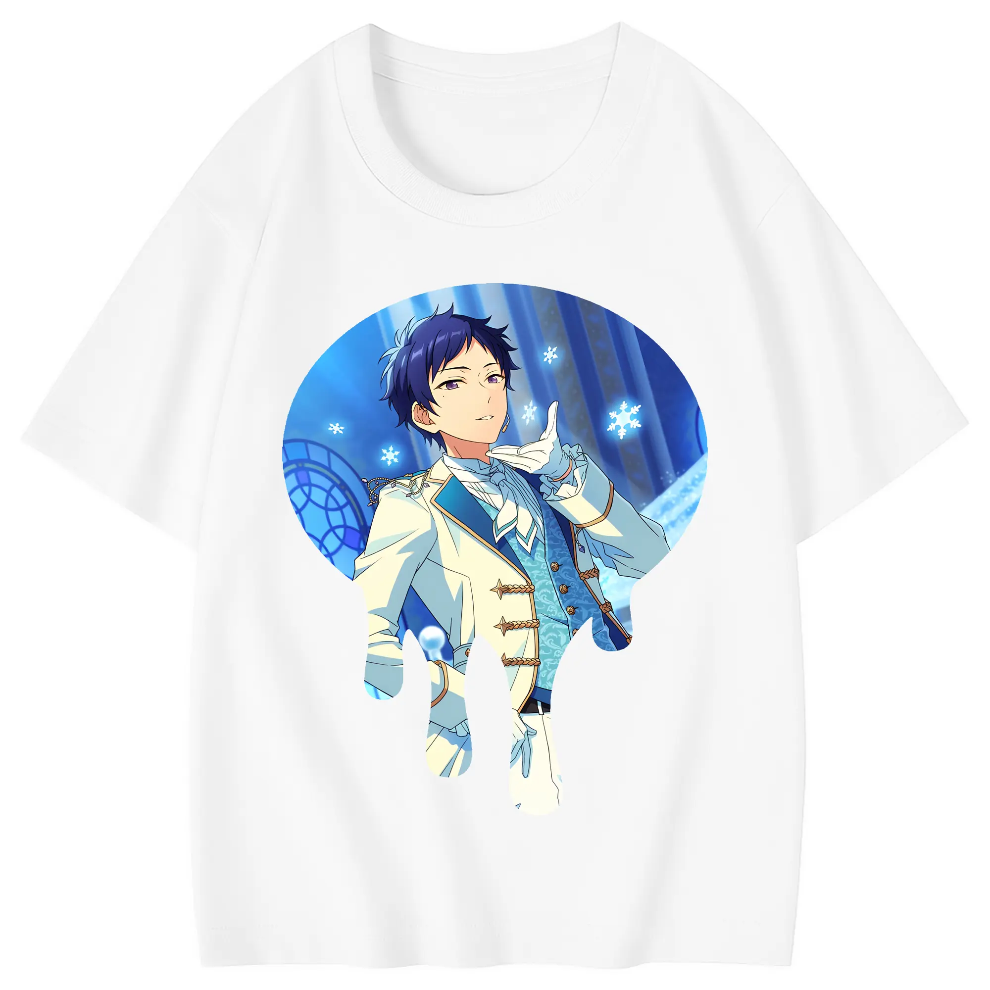 あんさん ぶる グッズ fine 伏見弓弦 - 綿100％ キッズTシャツ ・ フロントプリント ・ 快適 通気性 ・ スポーツ カジュアル 散歩用