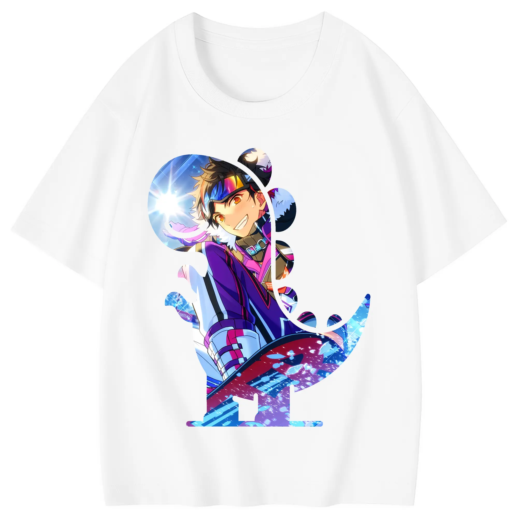 あんさん ぶる グッズ 流星隊 南雲鉄虎 - 綿100％ キッズTシャツ ・ フロントプリント ・ 快適 通気性 ・ スポーツ カジュアル 散歩用