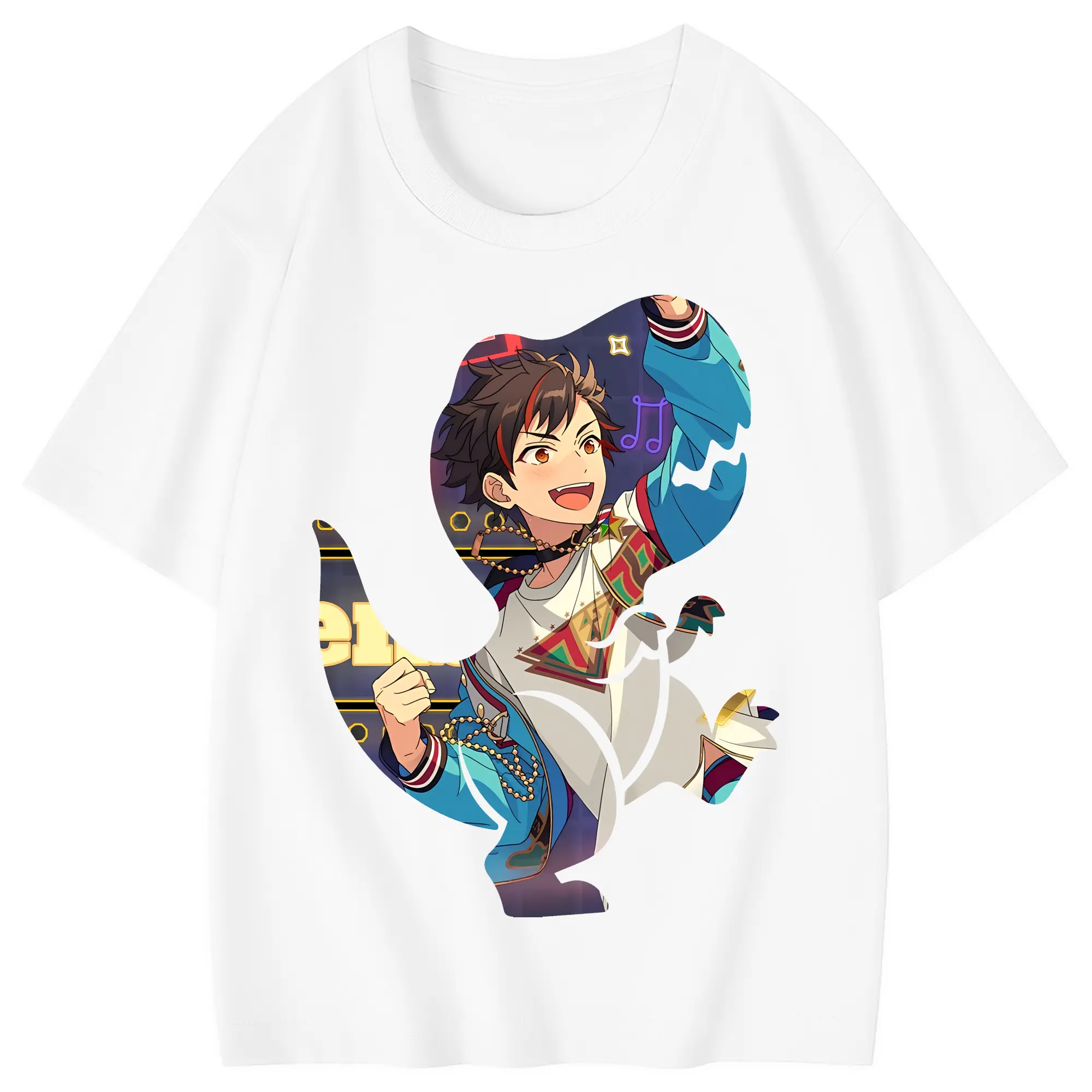 あんさん ぶる グッズ 流星隊 南雲鉄虎 - 綿100％ キッズTシャツ ・ フロントプリント ・ 快適 通気性 ・ スポーツ カジュアル 散歩用