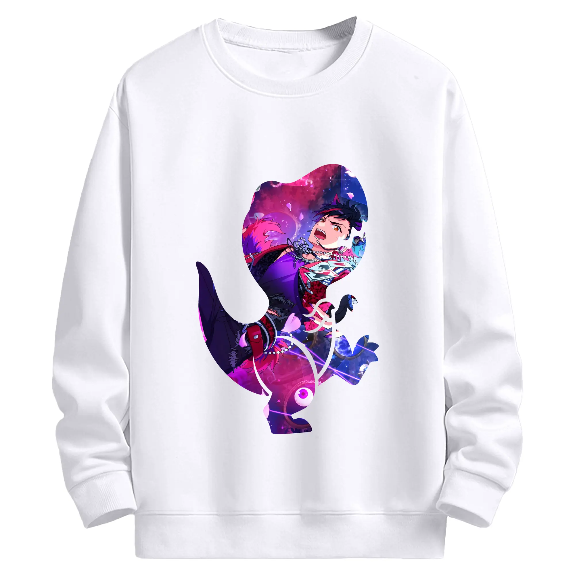 あんさん ぶる グッズ 流星隊 南雲鉄虎 - 高品質 クルーネック スウェット ・ コットン59％ ポリエステル41％ ・ ユニセックス 長袖 トレーナー ・ カジュアル デイリー スポーツ 散歩用