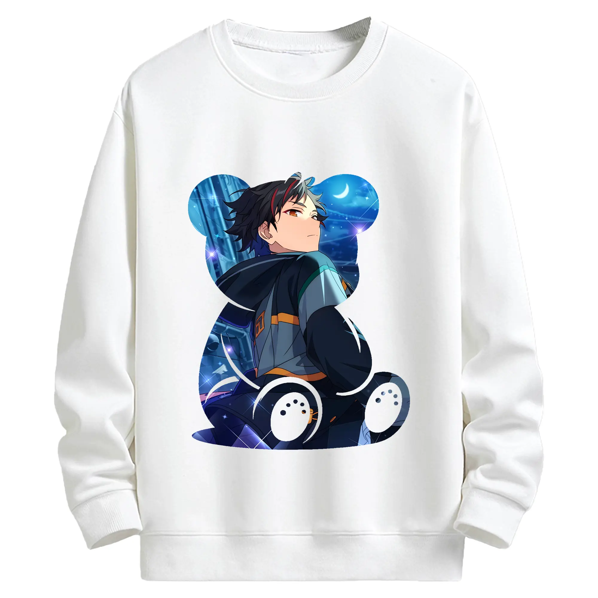 あんさん ぶる グッズ 流星隊 南雲鉄虎 - キッズ クルーネックスウェットシャツ ・ フロントプリント ・ 綿80％ ポリエステル20％ ・ 快適 通学 スポーツ 日常使い お散歩用