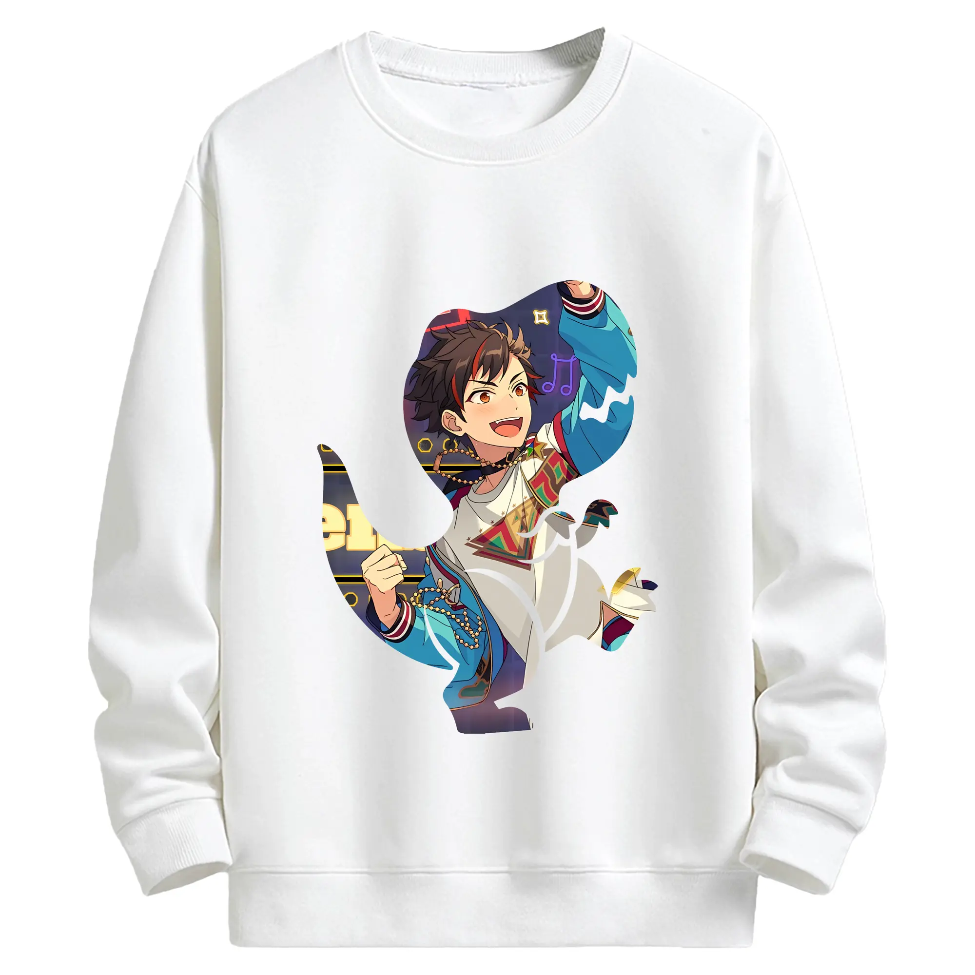 あんさん ぶる グッズ 流星隊 南雲鉄虎 - キッズ クルーネックスウェットシャツ ・ フロントプリント ・ 綿80％ ポリエステル20％ ・ 快適 通学 スポーツ 日常使い お散歩用