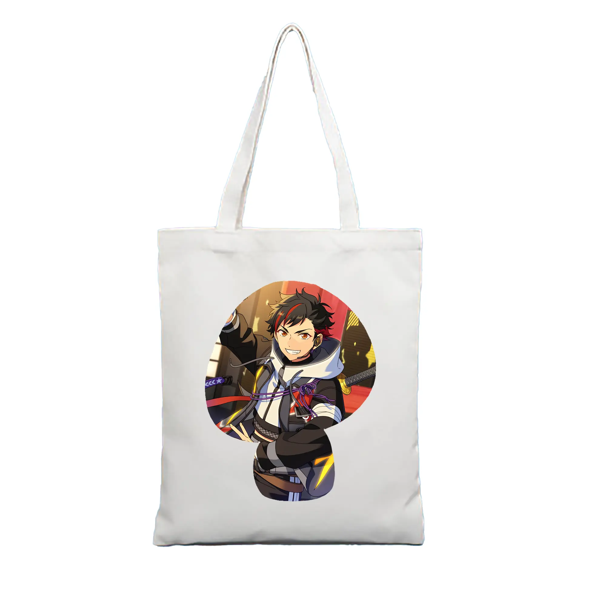 あんさん ぶる グッズ 流星隊 南雲鉄虎 - 縦型キャンバス手提げバッグ（トートバッグ） ・ キャンバス素材 ・ ショッピング用 ・ 軽量 丈夫 お手入れ簡単
