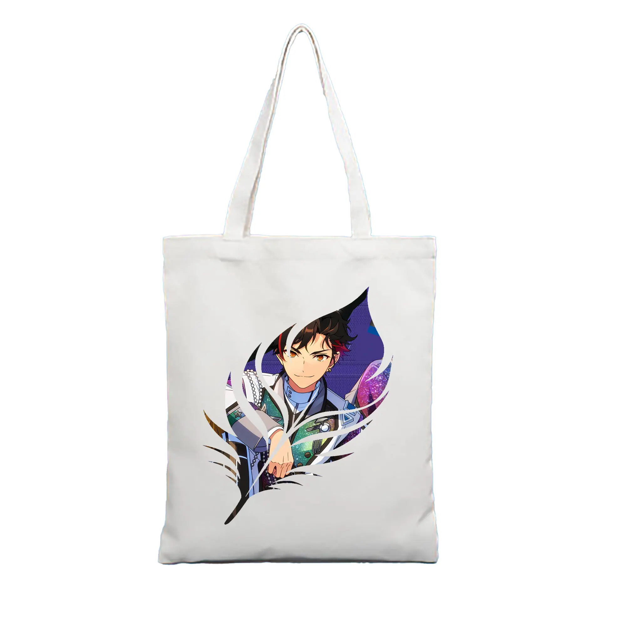 あんさん ぶる グッズ 流星隊 南雲鉄虎 - 縦型キャンバス手提げバッグ（トートバッグ） ・ キャンバス素材 ・ ショッピング用 ・ 軽量 丈夫 お手入れ簡単