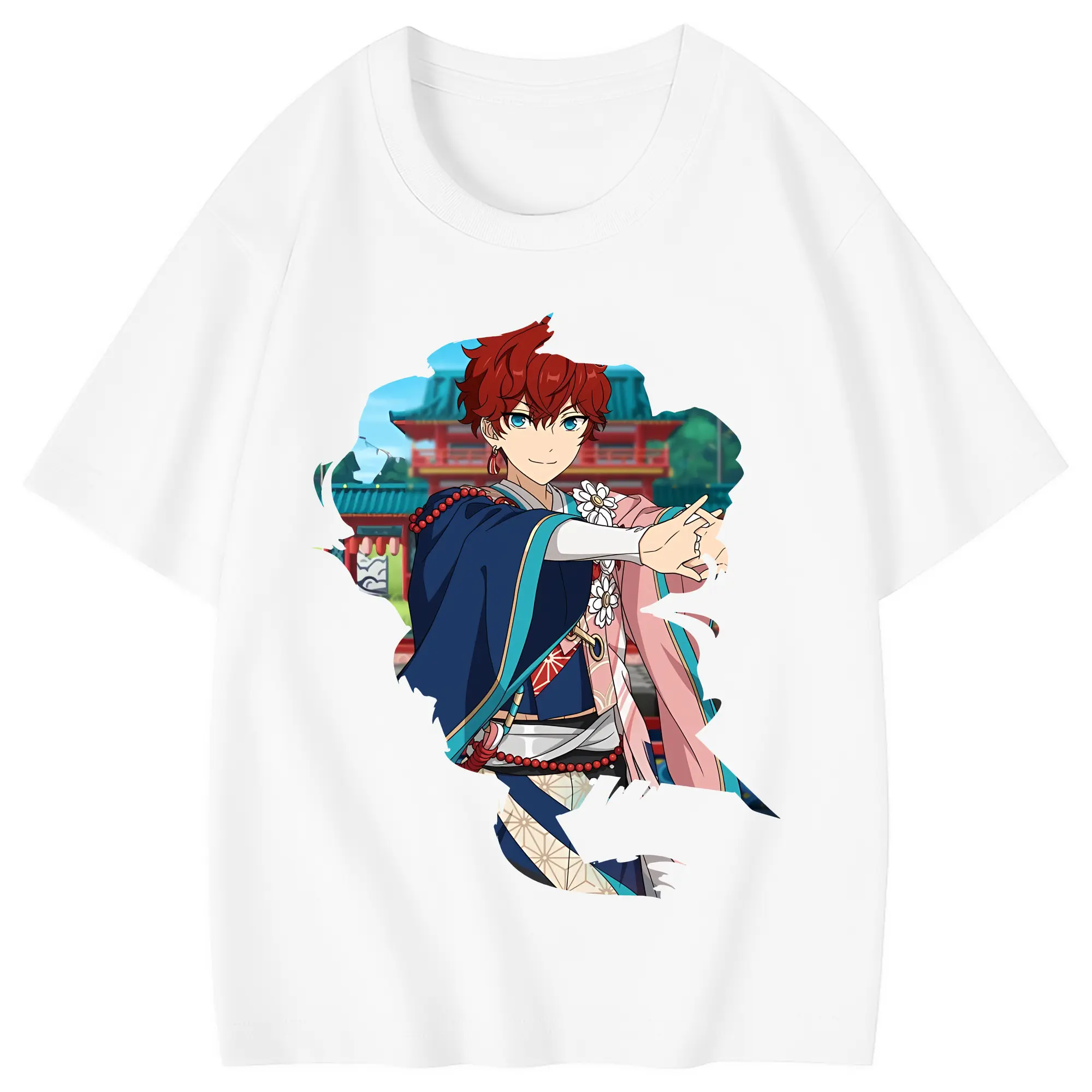 あんさん ぶる グッズ ALKALOID 天城一彩 - 綿100％ キッズTシャツ ・ フロントプリント ・ 快適 通気性 ・ スポーツ カジュアル 散歩用