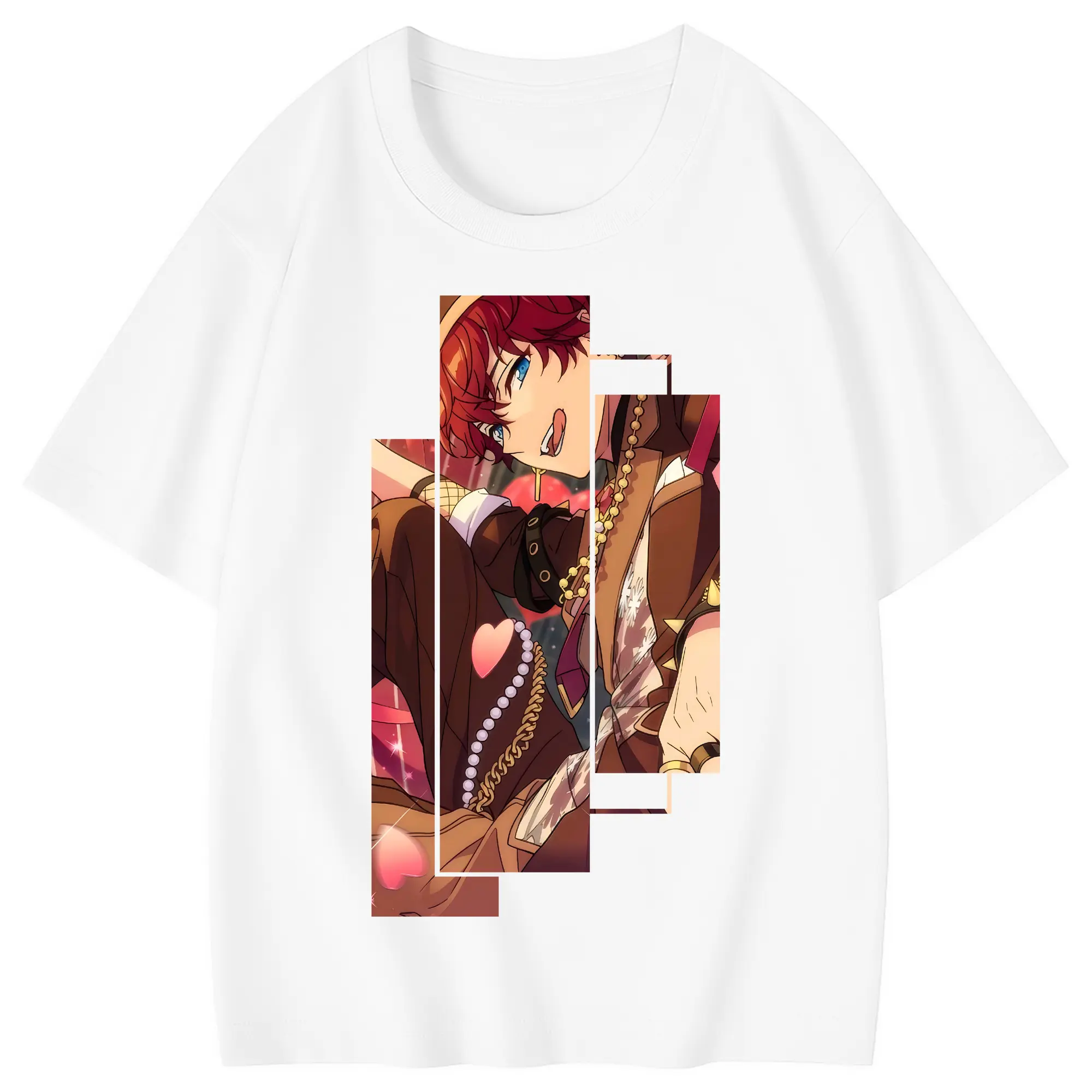 あんさん ぶる グッズ ALKALOID 天城一彩 - 綿100％ キッズTシャツ ・ フロントプリント ・ 快適 通気性 ・ スポーツ カジュアル 散歩用