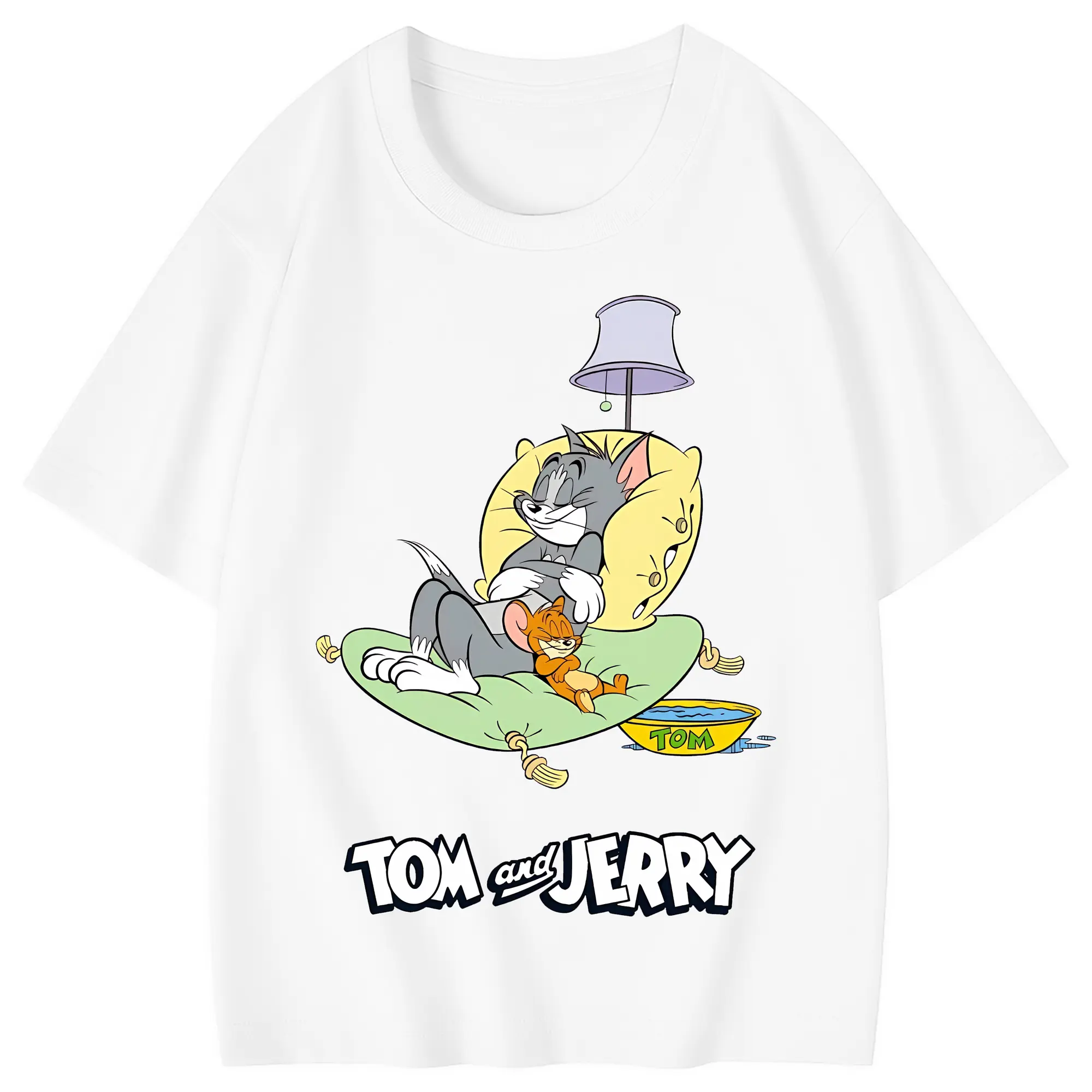 トムとジェリー グッズ ジェリー - 綿100％ キッズTシャツ ・ フロントプリント ・ 快適 通気性 ・ スポーツ カジュアル 散歩用