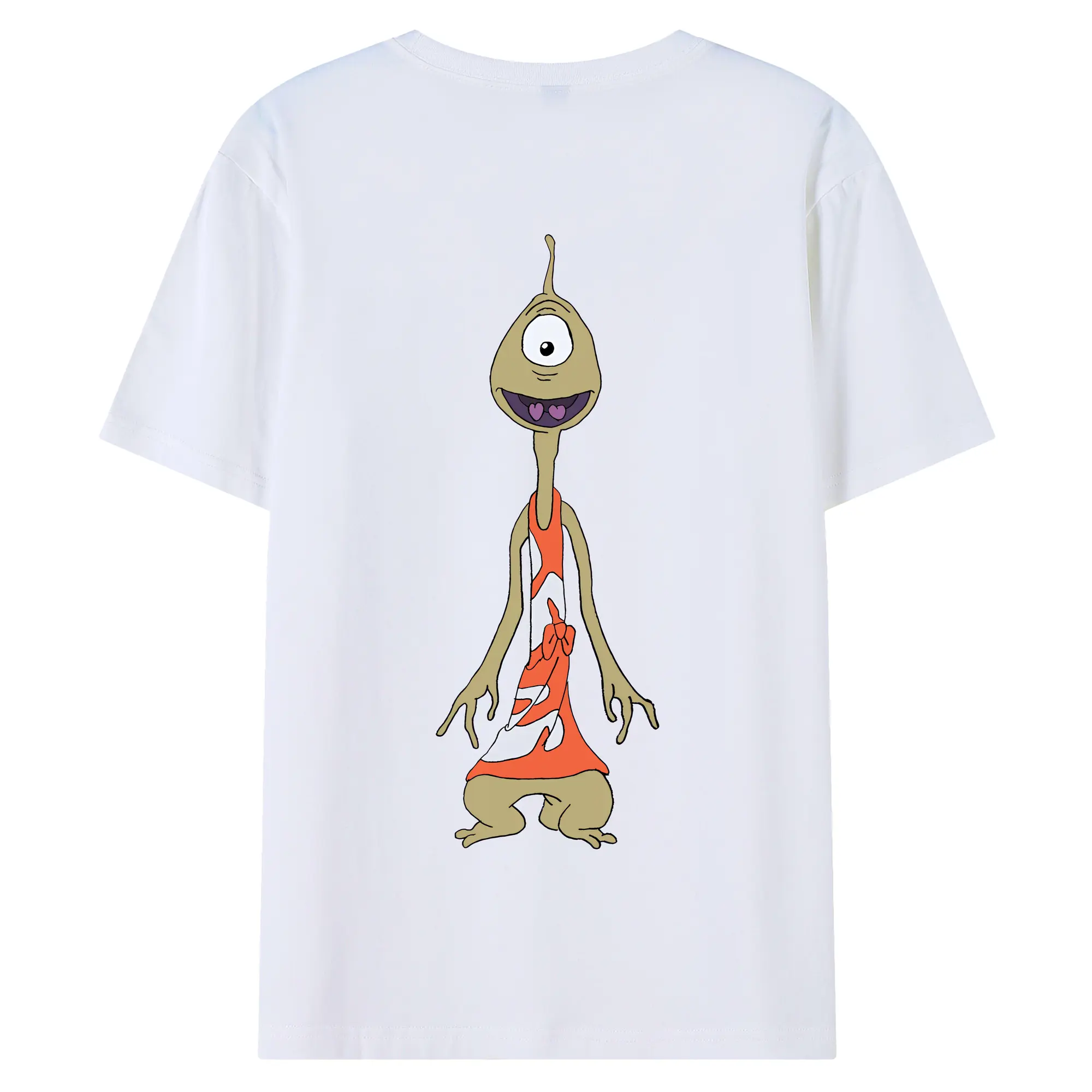 リロ＆スティッチ グッズ プリークリー - 綿100％ 半袖Tシャツ ・ バックプリント ・ 快適 通気性 ・ 日常使い 散歩 スポーツ用