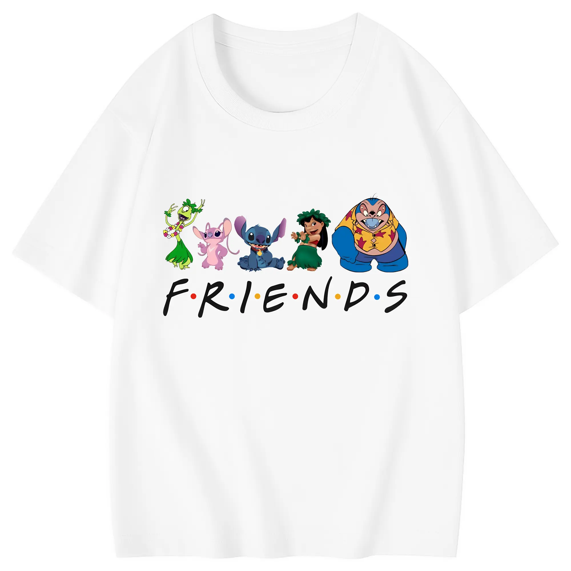 リロ＆スティッチ グッズ ジャンバ博士 - 綿100％ キッズTシャツ ・ フロントプリント ・ 快適 通気性 ・ スポーツ カジュアル 散歩用