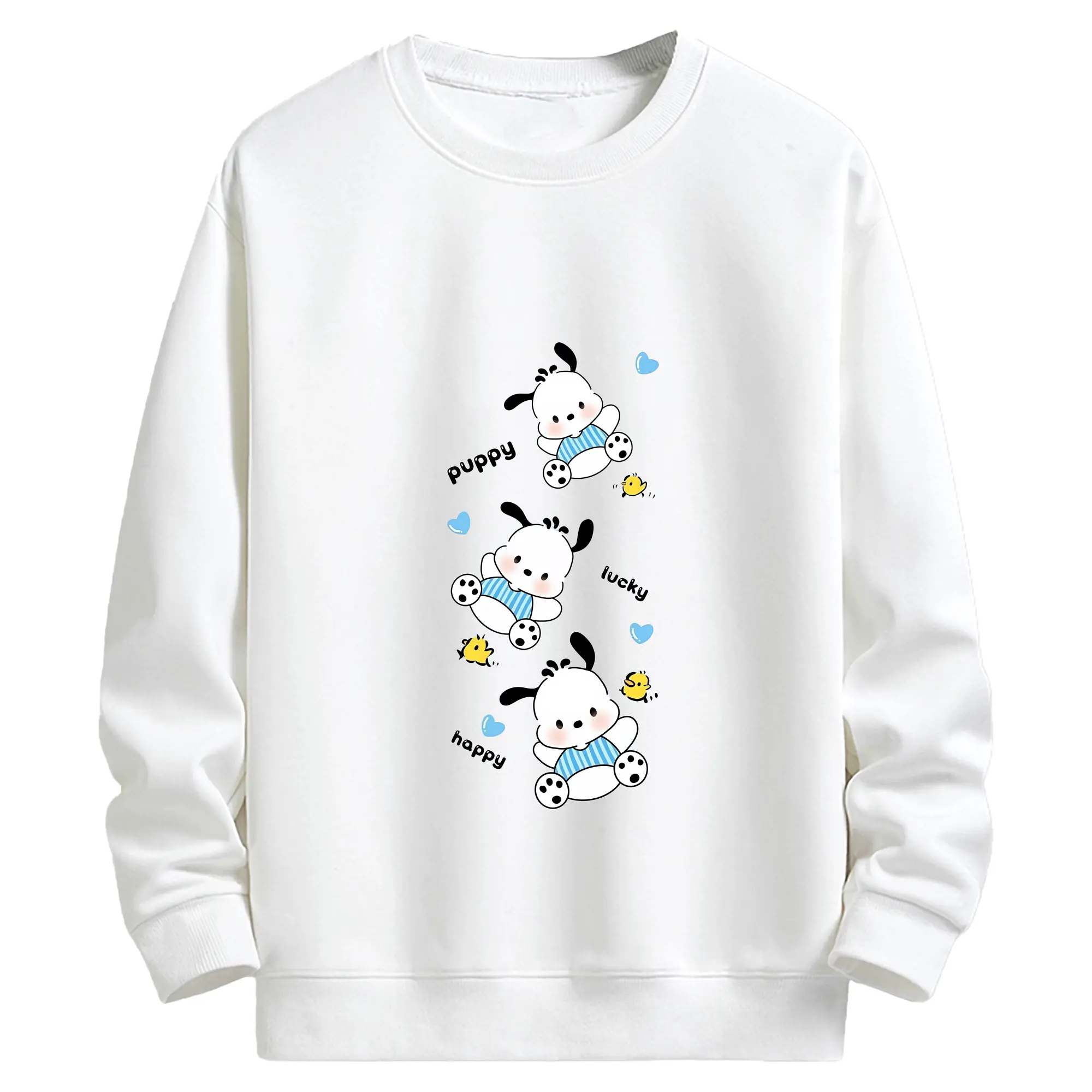 サンリオ グッズ,ポチャッコ - キッズ クルーネックスウェットシャツ ・ フロントプリント ・ 綿80％ ポリエステル20％ ・ 快適 通学 スポーツ 日常使い お散歩用