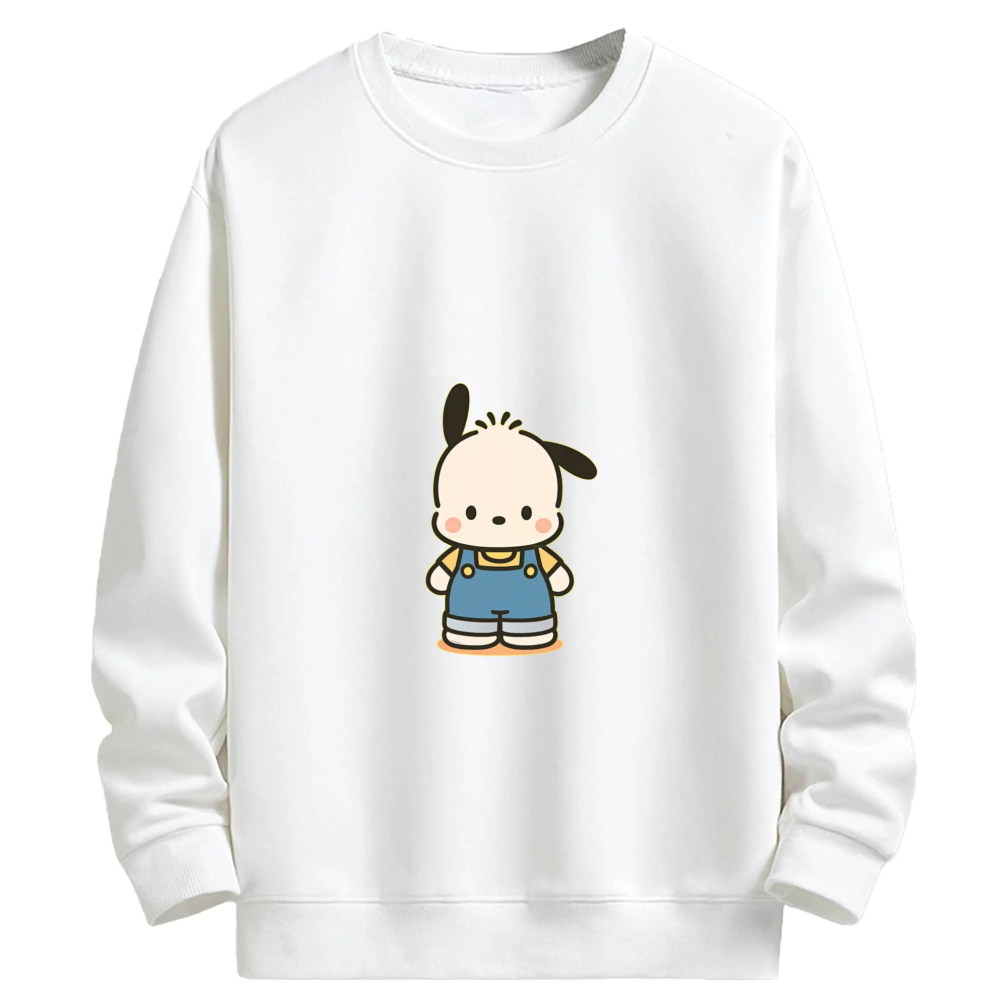 サンリオ グッズ,ポチャッコ - キッズ クルーネックスウェットシャツ ・ フロントプリント ・ 綿80％ ポリエステル20％ ・ 快適 通学 スポーツ 日常使い お散歩用