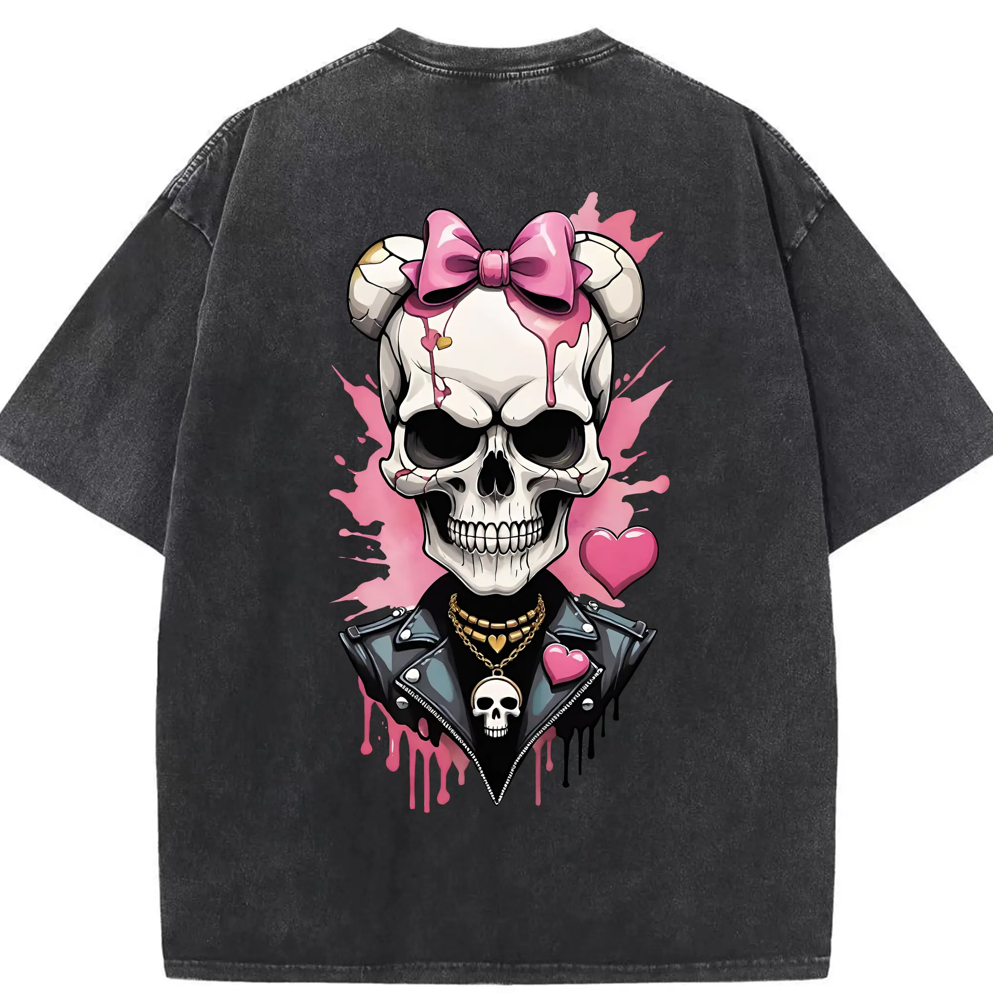 サンリオ グッズ,ハローキティ - 綿100％ ヴィンテージ風 半袖Tシャツ ・ 背面プリント ・ 柔らか肌触り ・ 通気性 快適 ・ スポーツ カジュアル 外出用