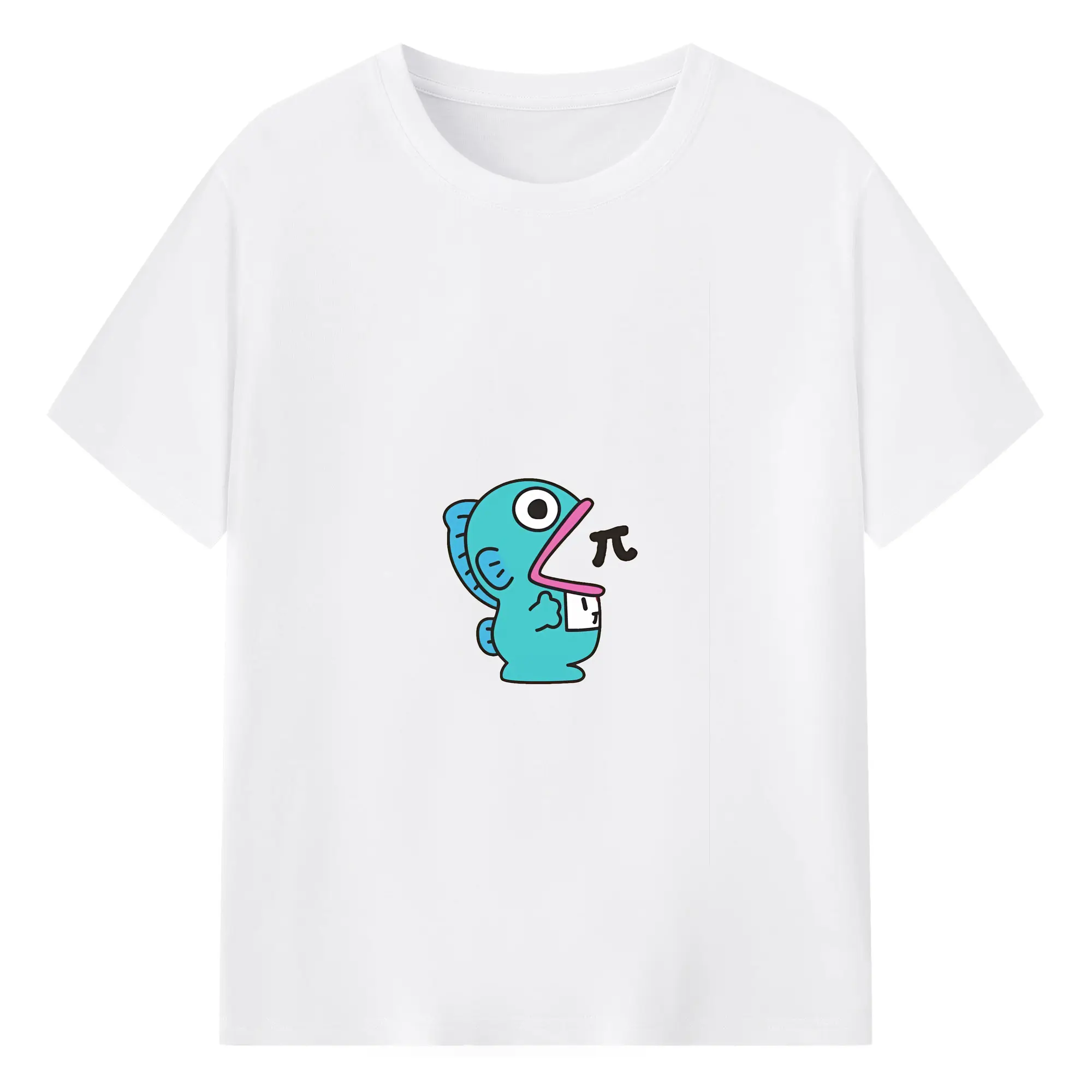サンリオ グッズ,ハンギョドン - 綿100％ 半袖Tシャツ ・ フロントプリント ・ 快適 通気性 ・ 日常使い 散歩 スポーツ用