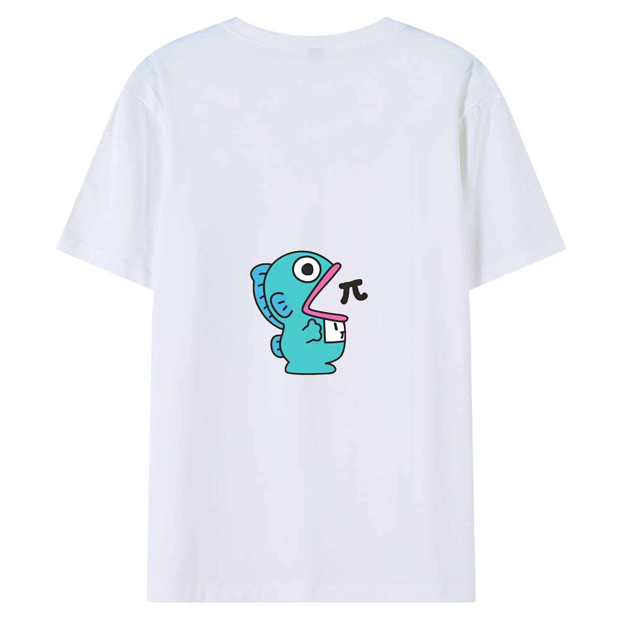 サンリオ グッズ,ハンギョドン - 綿100％ 半袖Tシャツ ・ バックプリント ・ 快適 通気性 ・ 日常使い 散歩 スポーツ用