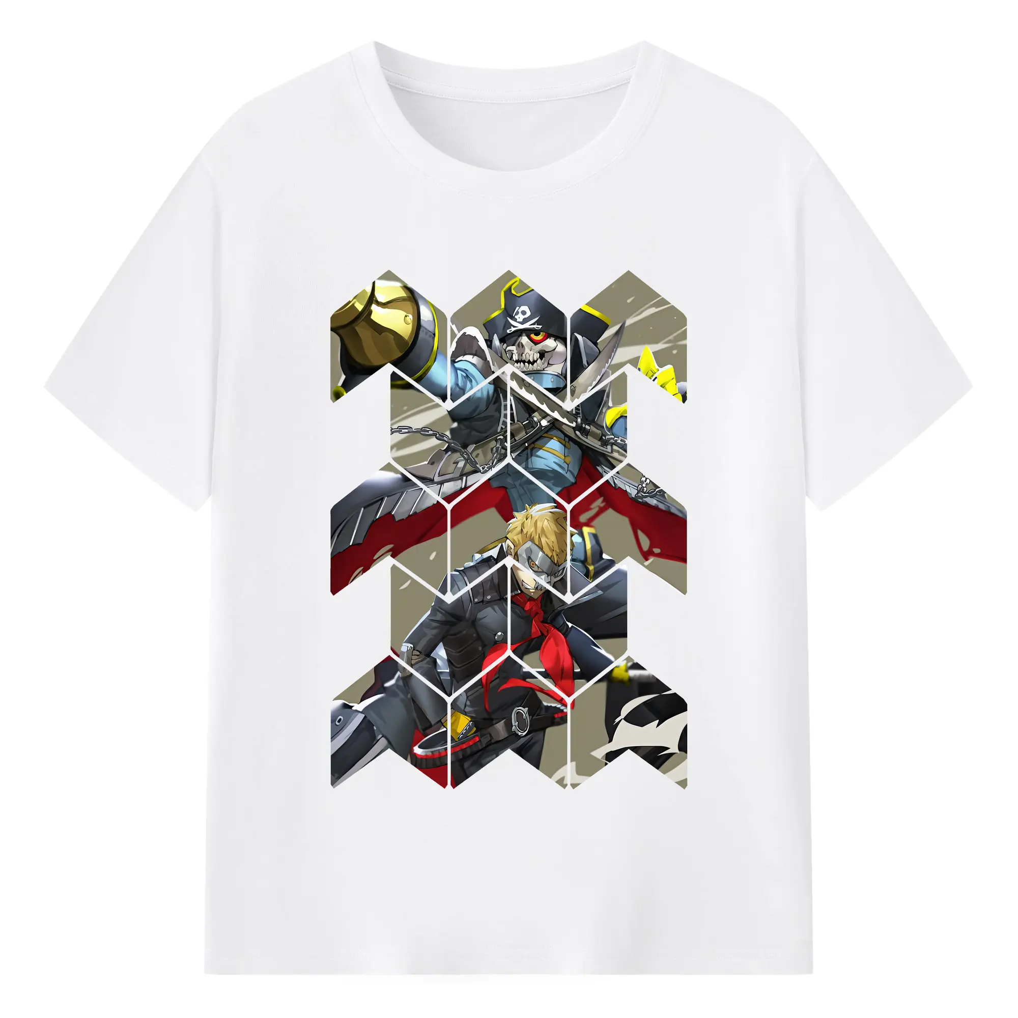 ペルソナ グッズ,坂本竜司 - 綿100％ 半袖Tシャツ ・ フロントプリント ・ 快適 通気性 ・ 日常使い 散歩 スポーツ用