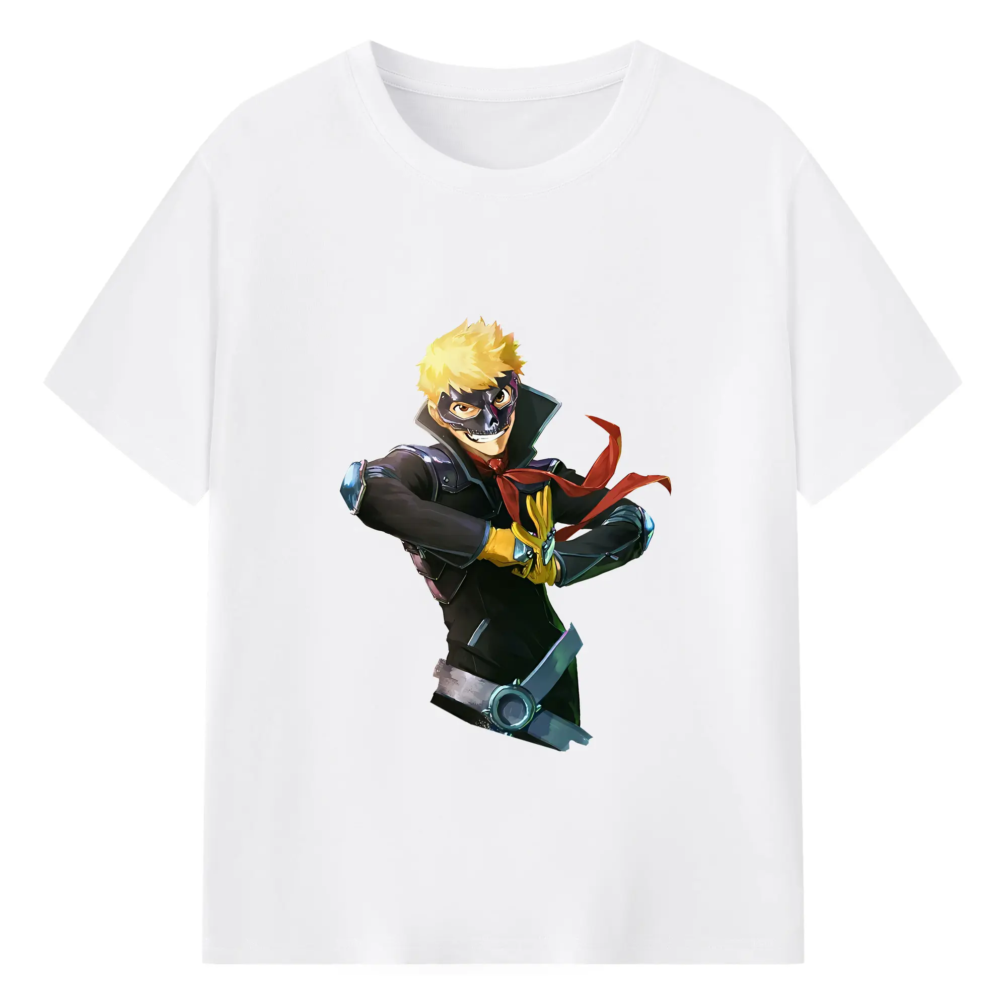 ペルソナ グッズ,坂本竜司 - 綿100％ 半袖Tシャツ ・ フロントプリント ・ 快適 通気性 ・ 日常使い 散歩 スポーツ用