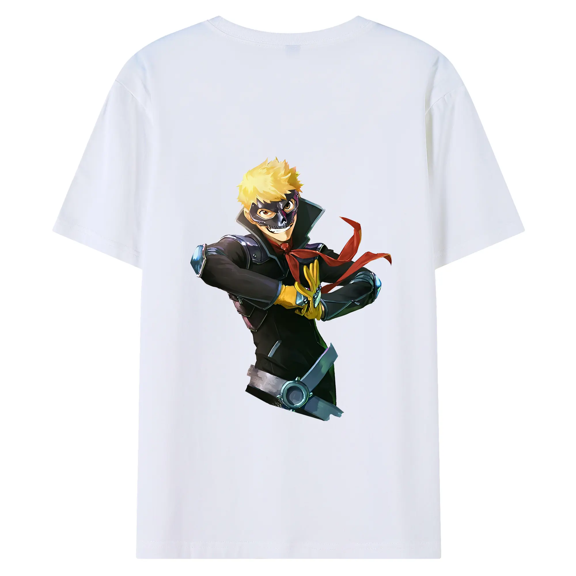 ペルソナ グッズ,坂本竜司 - 綿100％ 半袖Tシャツ ・ バックプリント ・ 快適 通気性 ・ 日常使い 散歩 スポーツ用