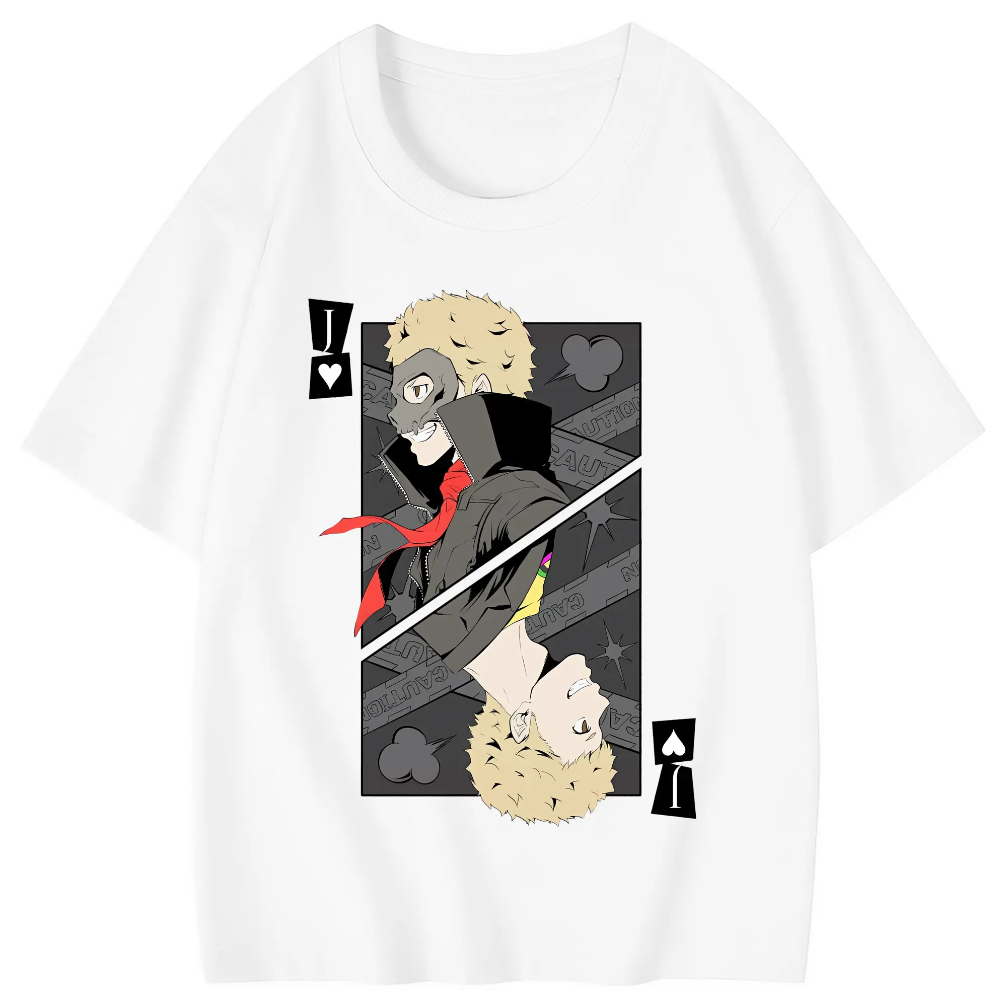 ペルソナ グッズ,坂本竜司 - 綿100％ キッズTシャツ ・ フロントプリント ・ 快適 通気性 ・ スポーツ カジュアル 散歩用