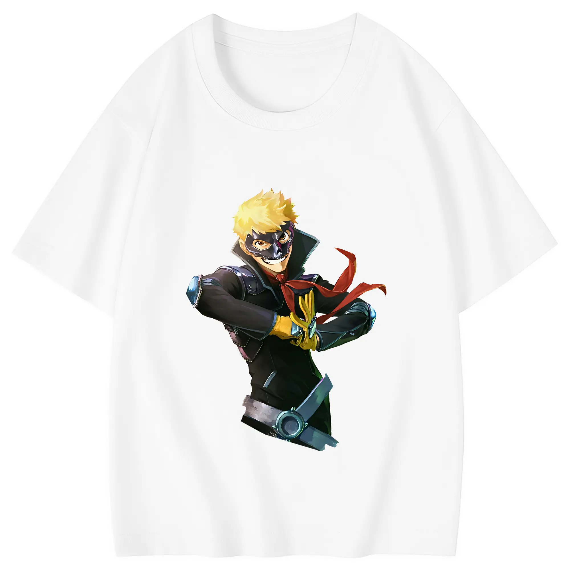 ペルソナ グッズ,坂本竜司 - 綿100％ キッズTシャツ ・ フロントプリント ・ 快適 通気性 ・ スポーツ カジュアル 散歩用