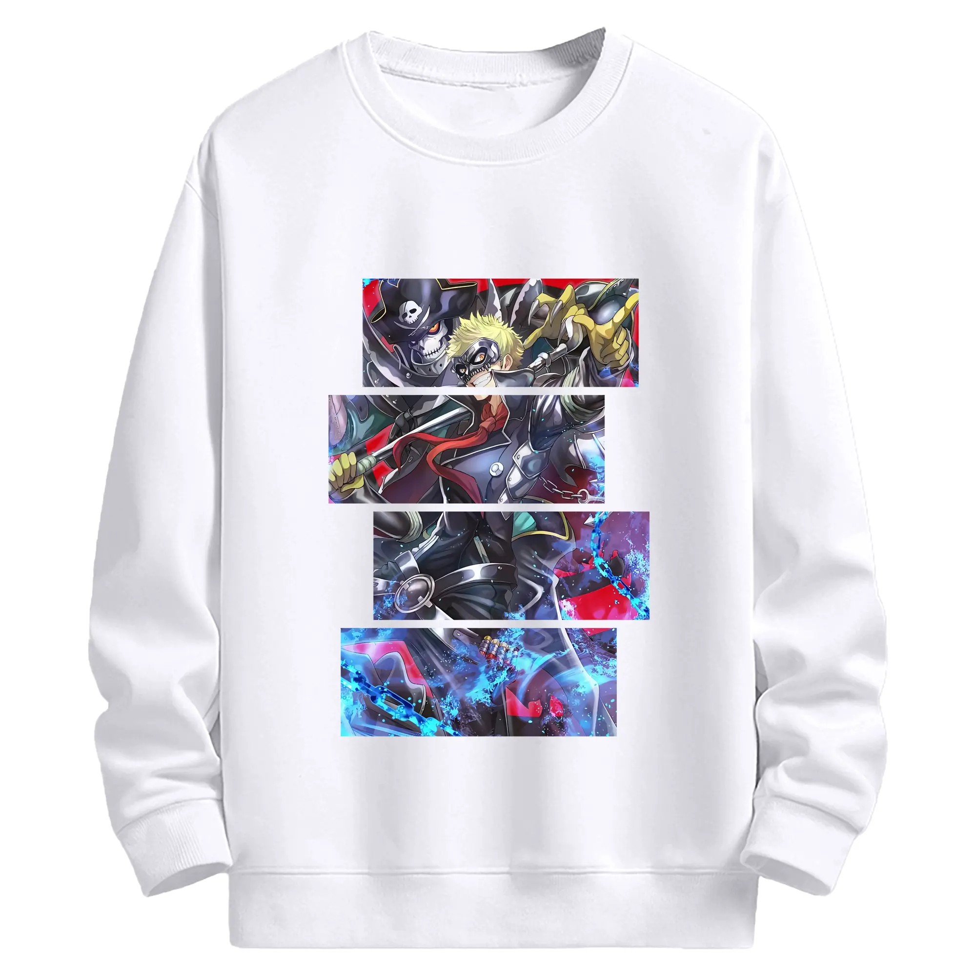 ペルソナ グッズ,坂本竜司 - 高品質 クルーネック スウェット ・ コットン59％ ポリエステル41％ ・ ユニセックス 長袖 トレーナー ・ カジュアル デイリー スポーツ 散歩用