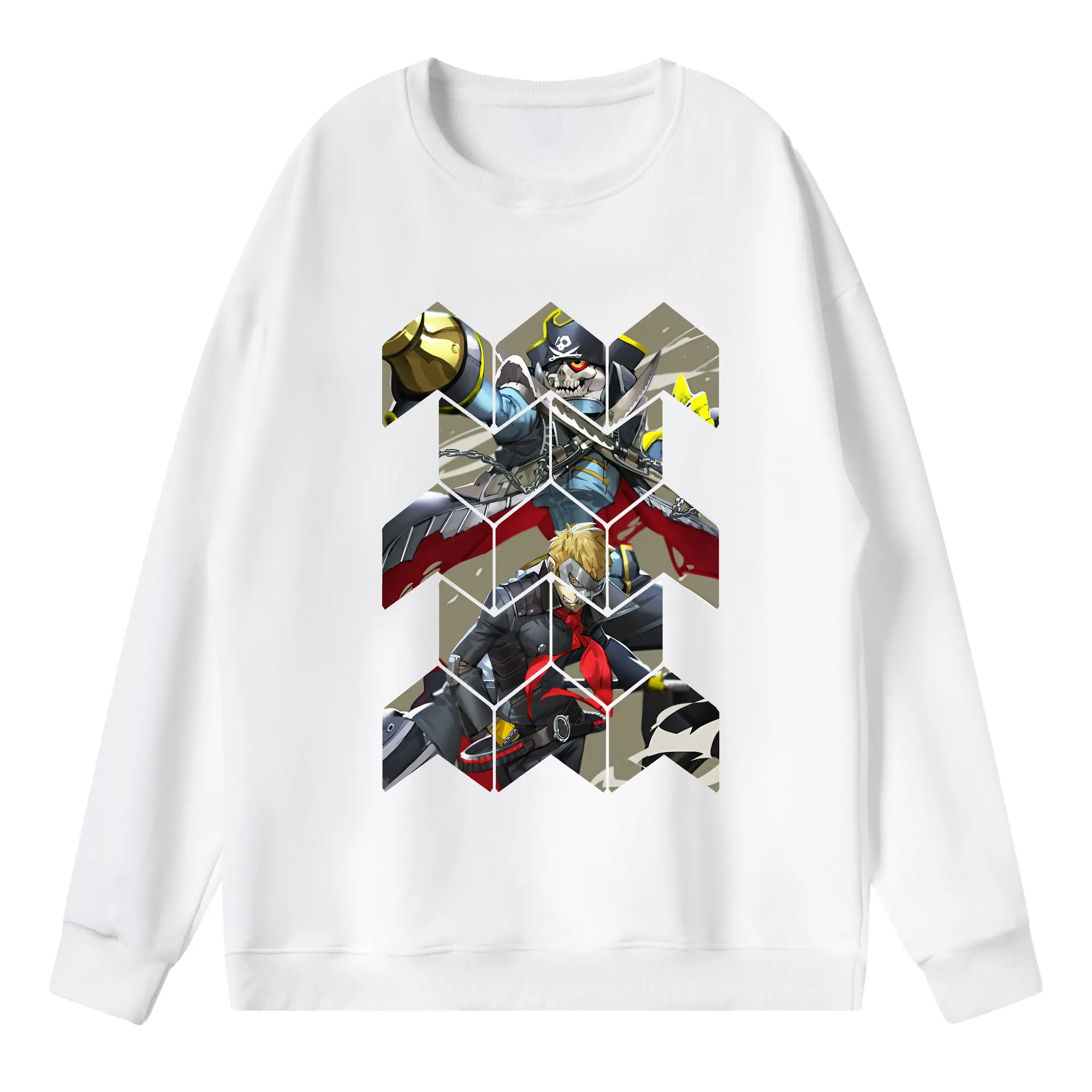 ペルソナ グッズ,坂本竜司 - 薄手 クルーネック スウェット 裏毛260g · ポリエステル 春秋向け カジュアル 男女兼用 · トレーナー デイリー スポーツ 散歩に最適