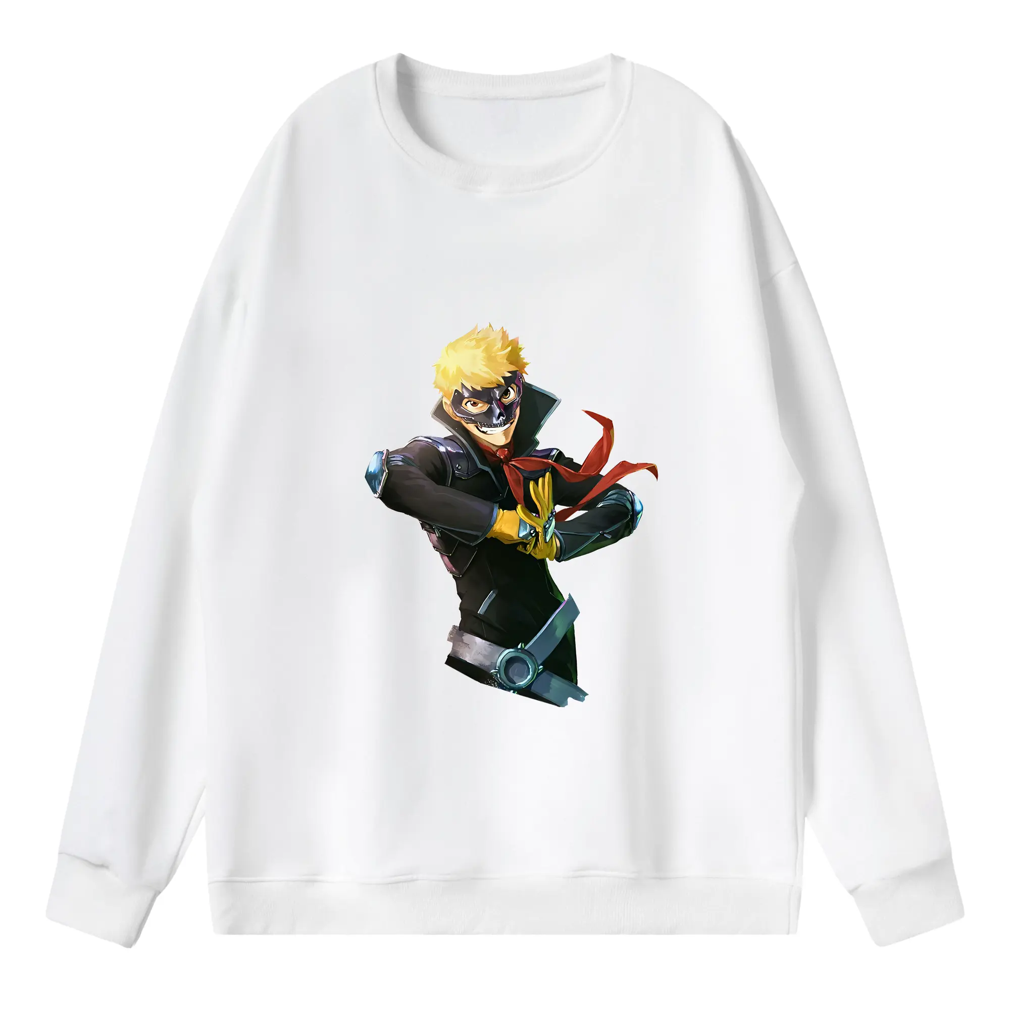 ペルソナ グッズ,坂本竜司 - 薄手 クルーネック スウェット 裏毛260g · ポリエステル 春秋向け カジュアル 男女兼用 · トレーナー デイリー スポーツ 散歩に最適