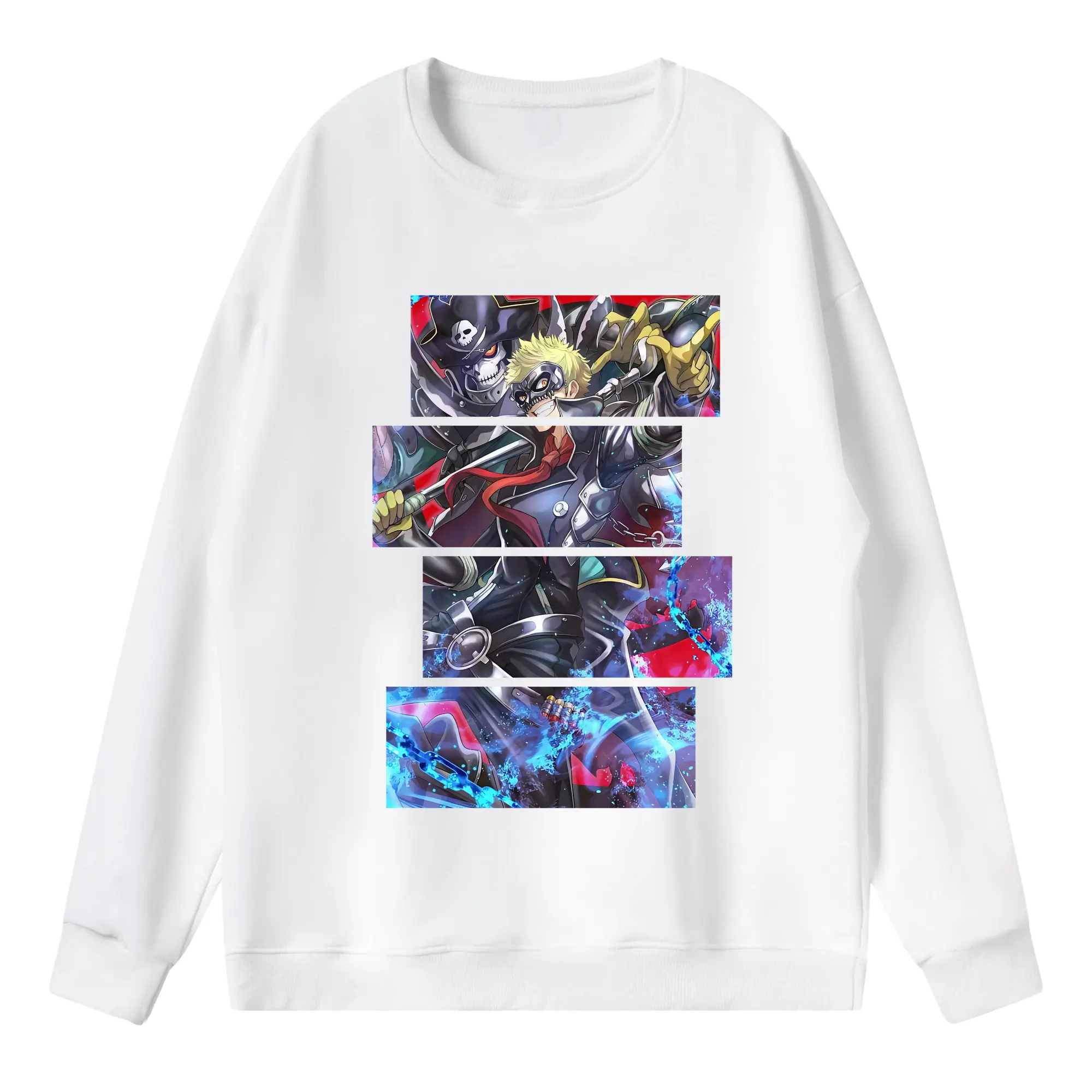 ペルソナ グッズ,坂本竜司 - 薄手 クルーネック スウェット 裏毛260g · ポリエステル 春秋向け カジュアル 男女兼用 · トレーナー デイリー スポーツ 散歩に最適