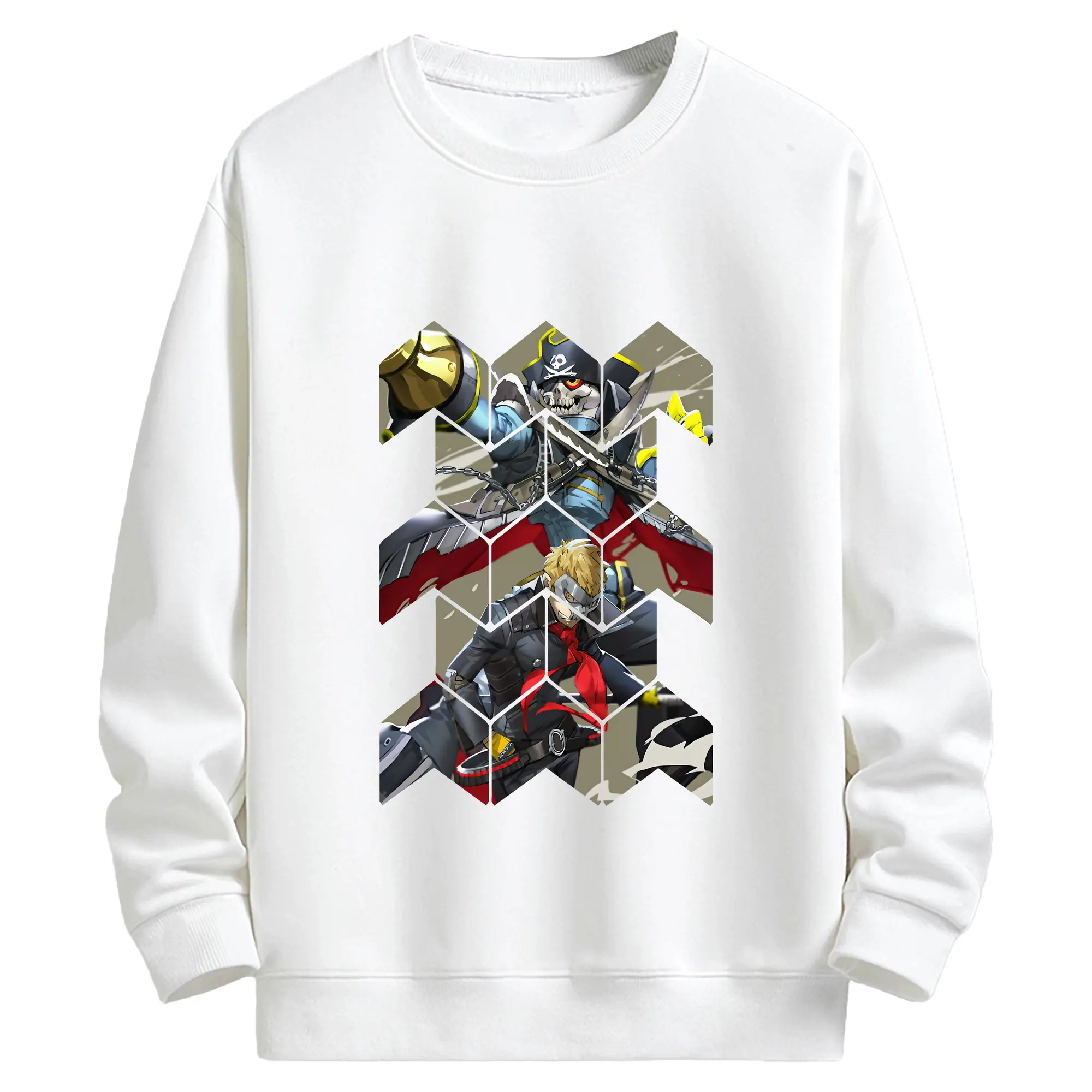 ペルソナ グッズ,坂本竜司 - キッズ クルーネックスウェットシャツ ・ フロントプリント ・ 綿80％ ポリエステル20％ ・ 快適 通学 スポーツ 日常使い お散歩用