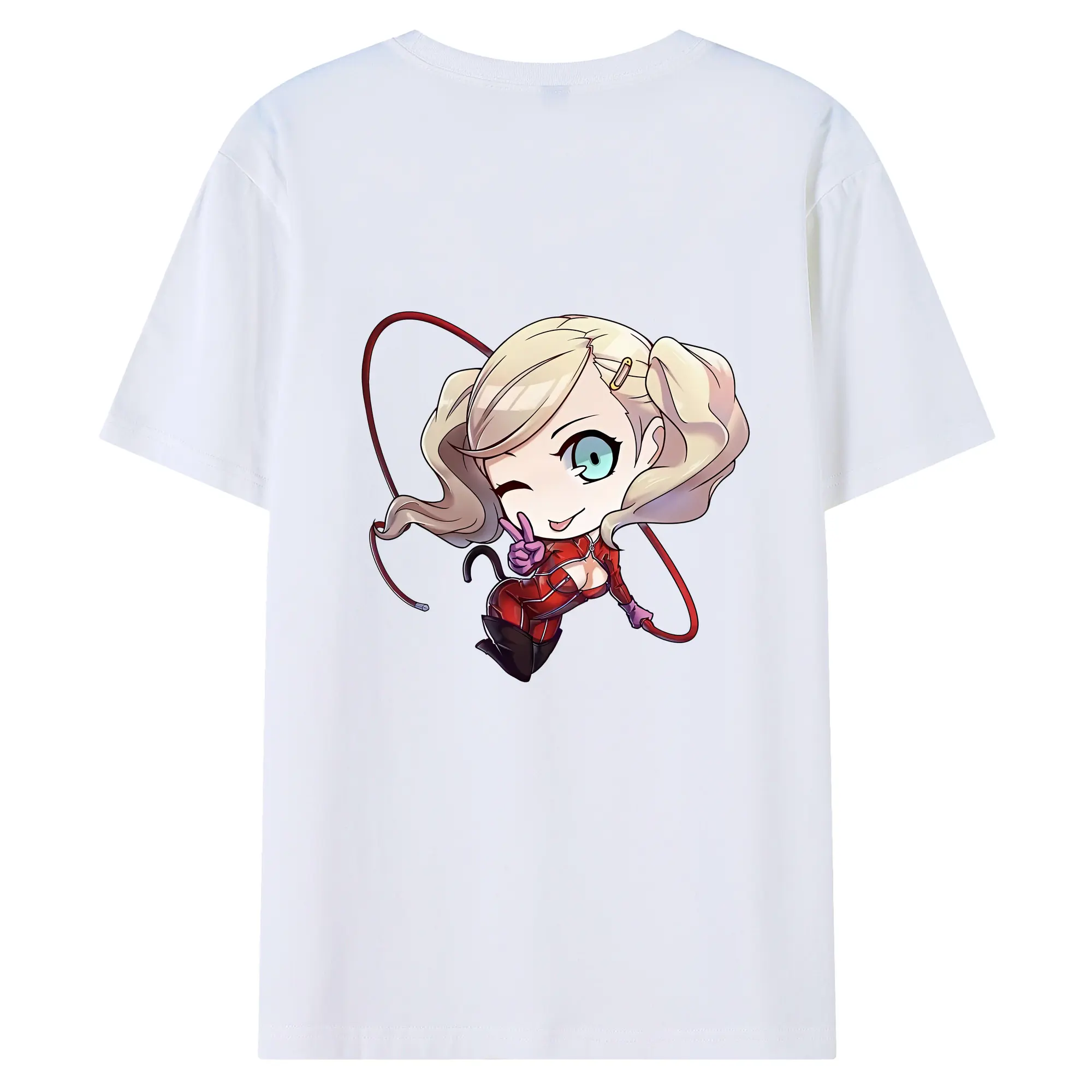 ペルソナ グッズ,高巻杏 - 綿100％ 半袖Tシャツ ・ バックプリント ・ 快適 通気性 ・ 日常使い 散歩 スポーツ用