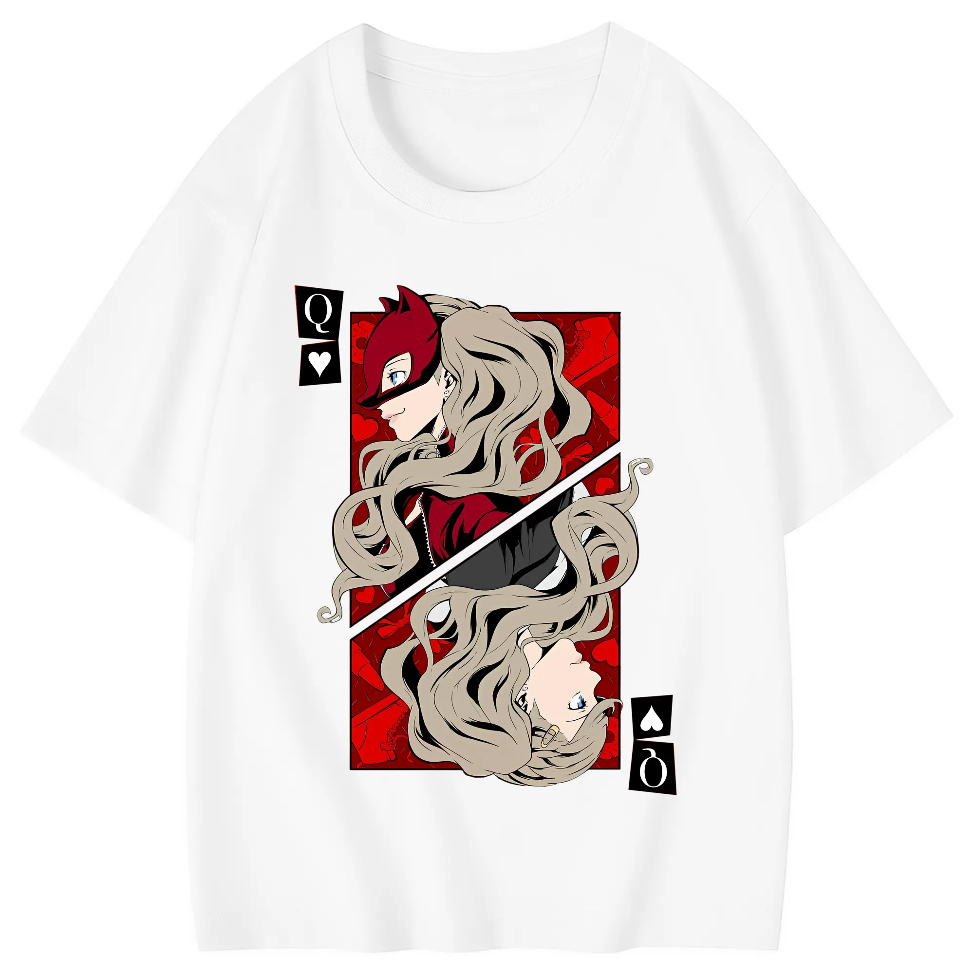 ペルソナ グッズ,高巻杏 - 綿100％ キッズTシャツ ・ フロントプリント ・ 快適 通気性 ・ スポーツ カジュアル 散歩用