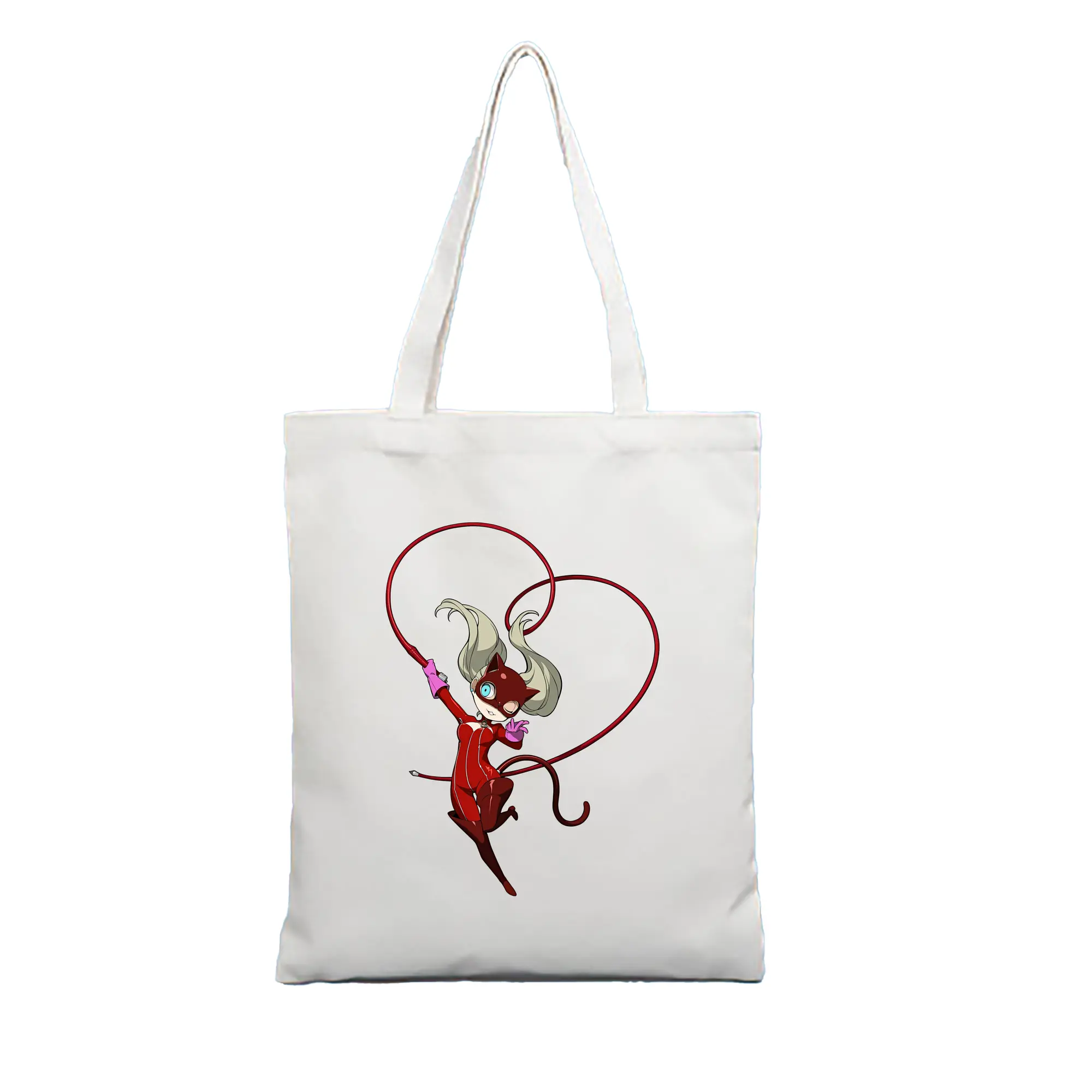 ペルソナ グッズ,高巻杏 - 縦型キャンバス手提げバッグ（トートバッグ） ・ キャンバス素材 ・ ショッピング用 ・ 軽量 丈夫 お手入れ簡単