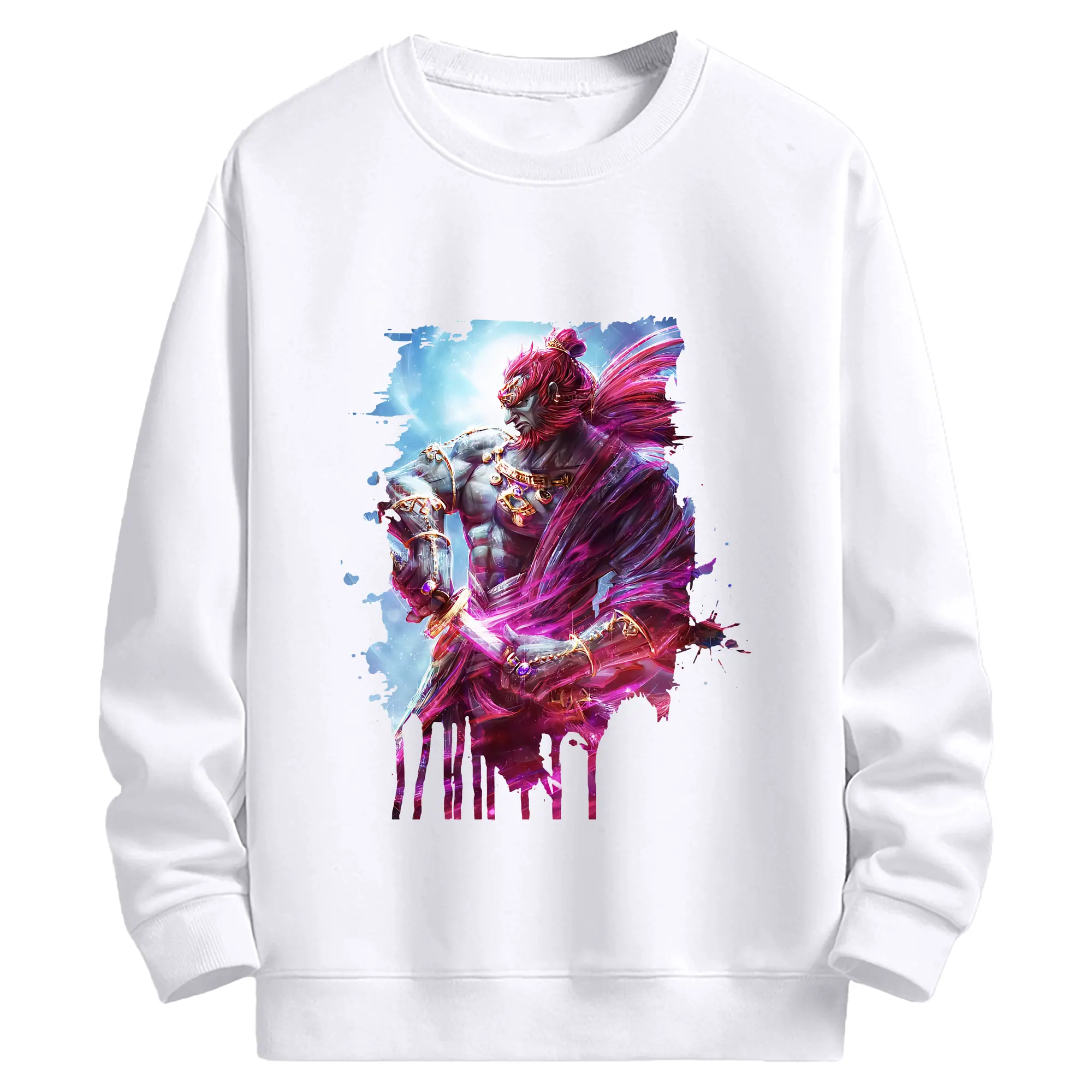 ゼルダの伝説 グッズ,ガノンドロフ - 高品質 クルーネック スウェット ・ コットン59％ ポリエステル41％ ・ ユニセックス 長袖 トレーナー ・ カジュアル デイリー スポーツ 散歩用