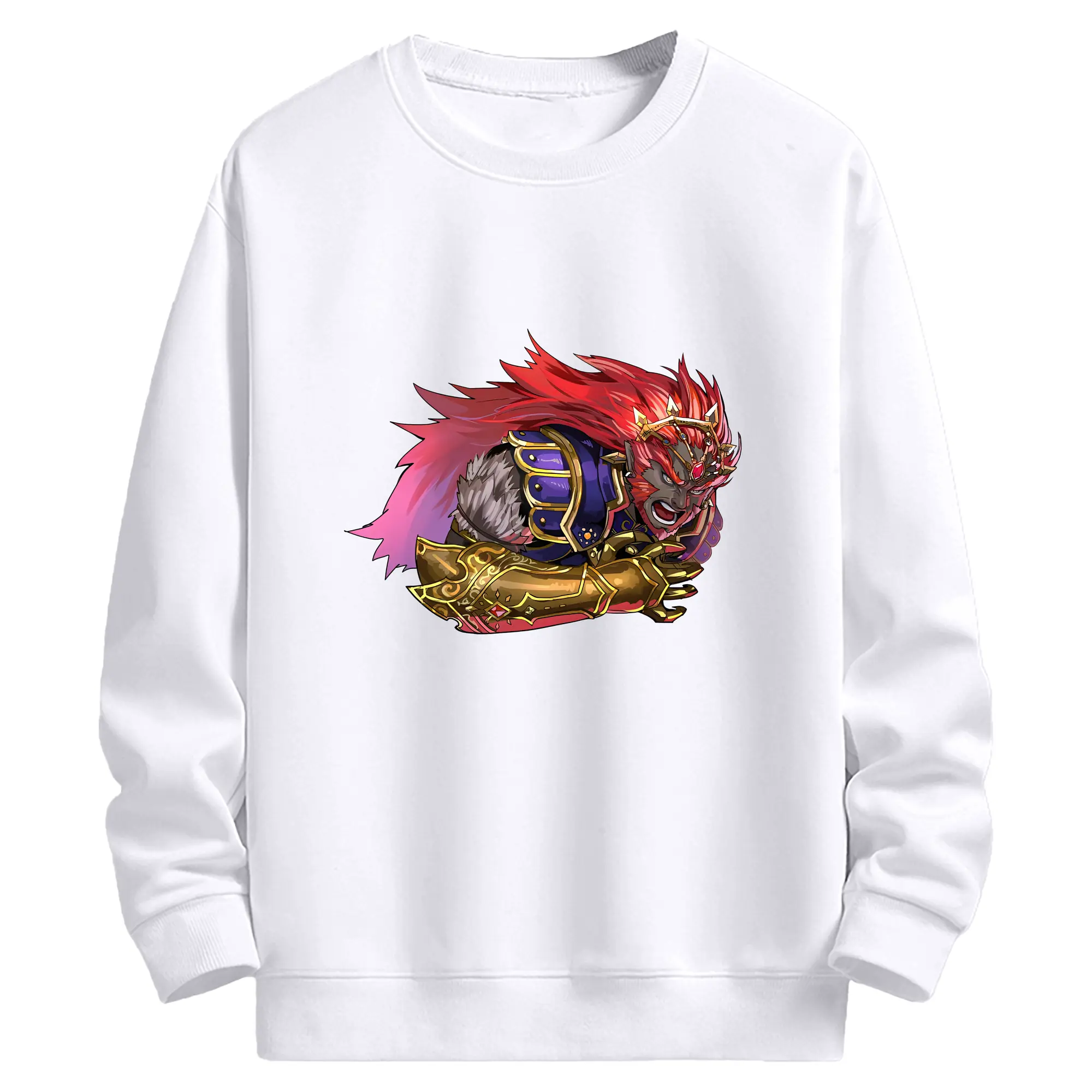 ゼルダの伝説 グッズ,ガノンドロフ - 高品質 クルーネック スウェット ・ コットン59％ ポリエステル41％ ・ ユニセックス 長袖 トレーナー ・ カジュアル デイリー スポーツ 散歩用