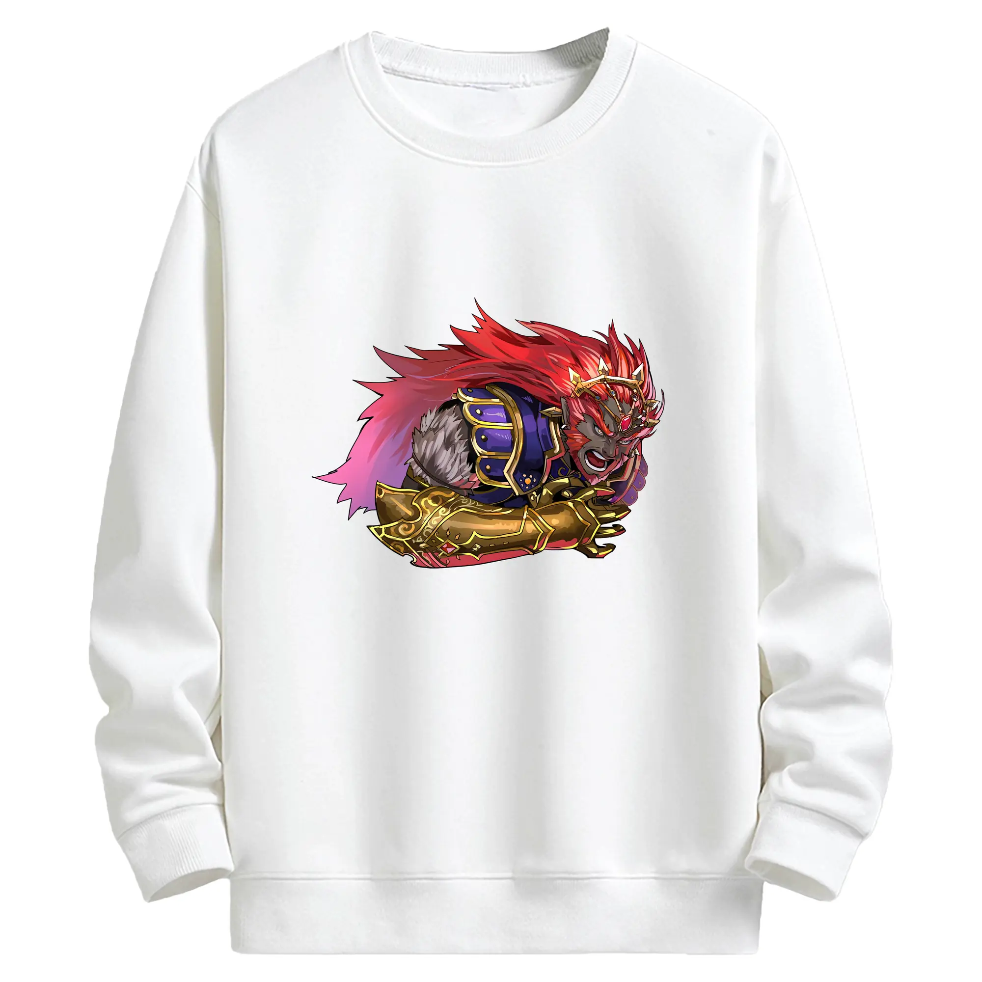 ゼルダの伝説 グッズ,ガノンドロフ - キッズ クルーネックスウェットシャツ ・ フロントプリント ・ 綿80％ ポリエステル20％ ・ 快適 通学 スポーツ 日常使い お散歩用